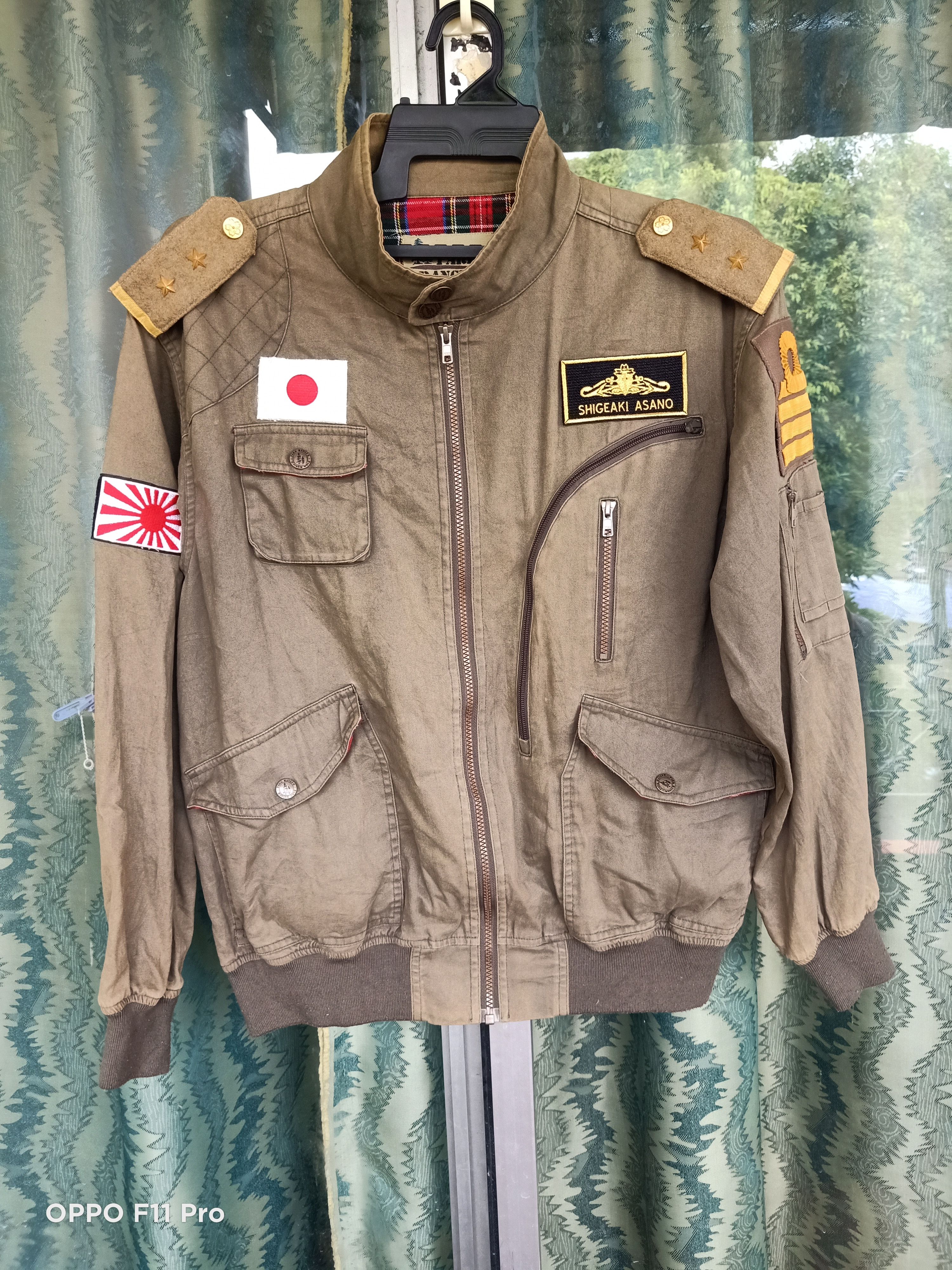Vintage Park Ranger Military Officer Bombers Jacket