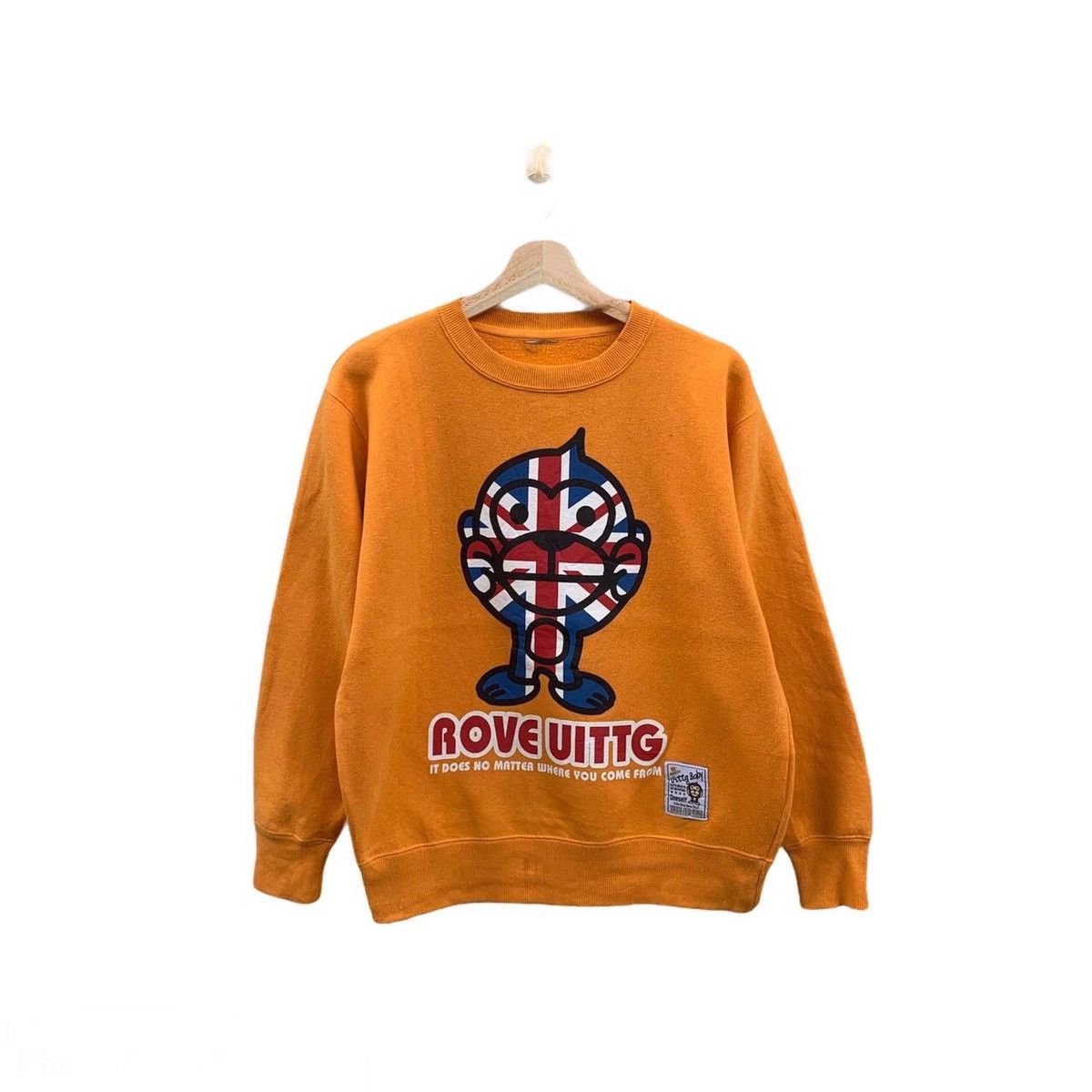 Japanese Brand × Vintage Vintage Uittg Baby Big Logo Crewneck Pullover Sweatshirts Size US M / EU 48-50 / 2 - 1 Thumbnail