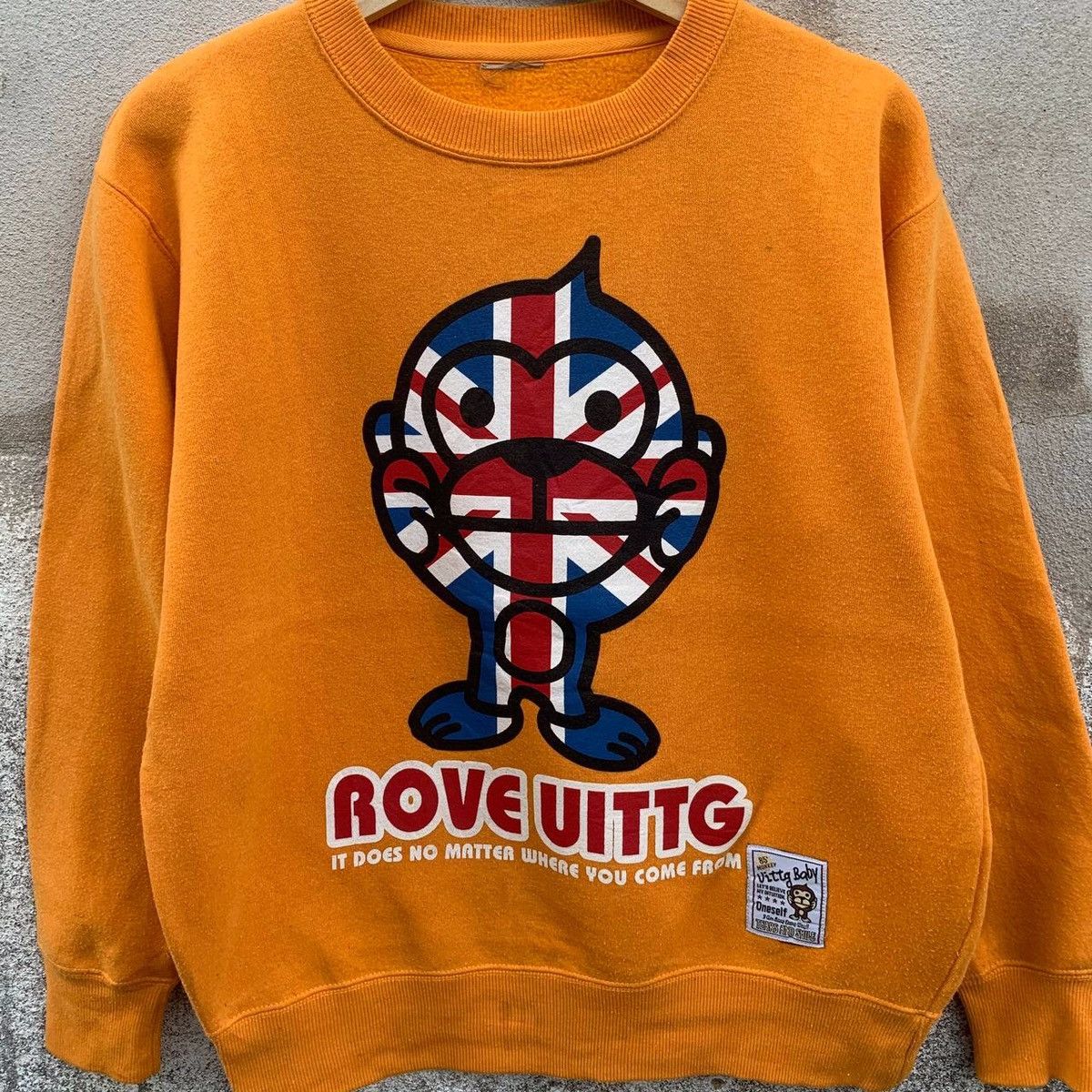 Japanese Brand × Vintage Vintage Uittg Baby Big Logo Crewneck Pullover Sweatshirts Size US M / EU 48-50 / 2 - 3 Thumbnail