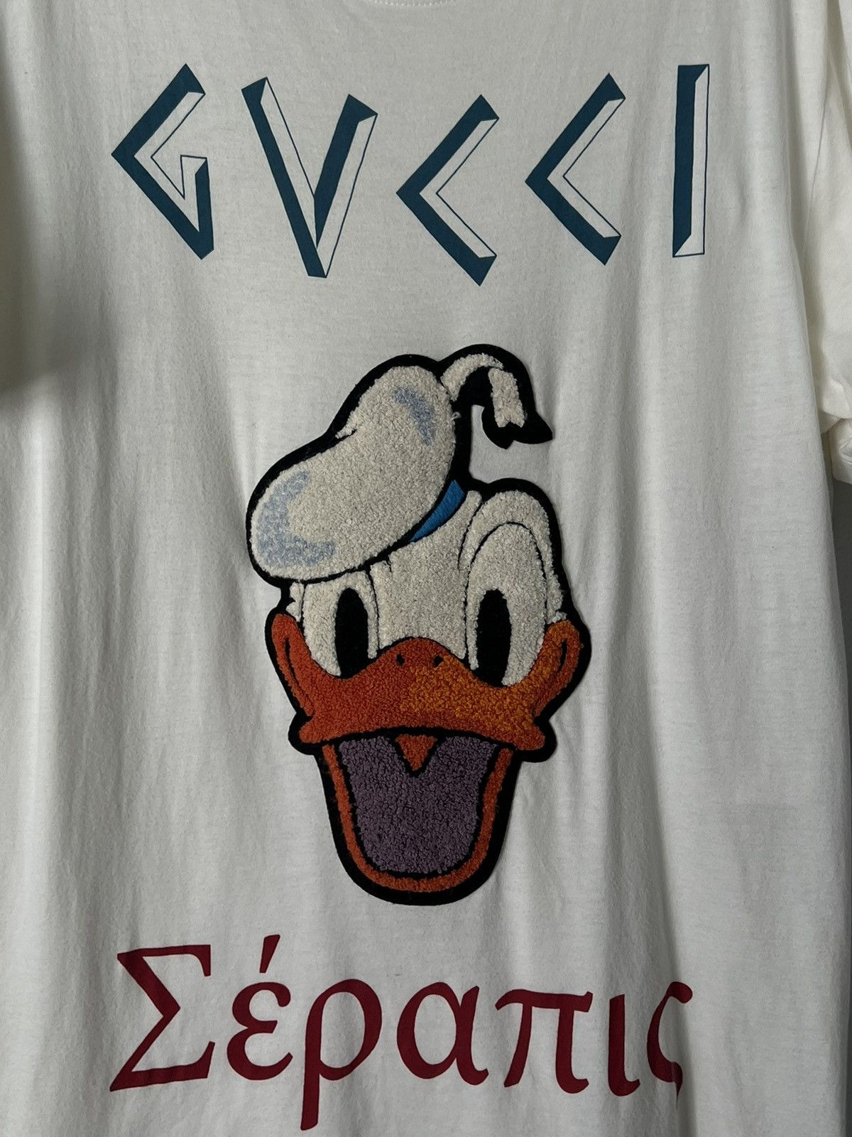 Disney × Gucci Donald Duck Tee Size US XL / EU 56 / 4 - 2 Thumbnail