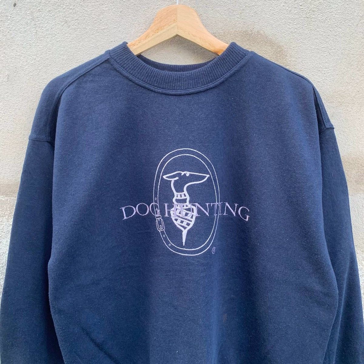 Trussardi × Vintage Vintage Dog Hunting Embroidery Big Logo Crewneck Pullover Size US M / EU 48-50 / 2 - 3 Thumbnail