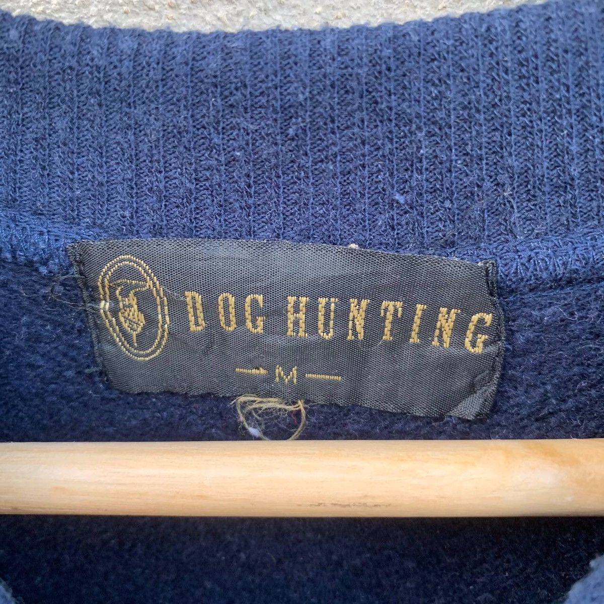 Trussardi × Vintage Vintage Dog Hunting Embroidery Big Logo Crewneck Pullover Size US M / EU 48-50 / 2 - 6 Thumbnail