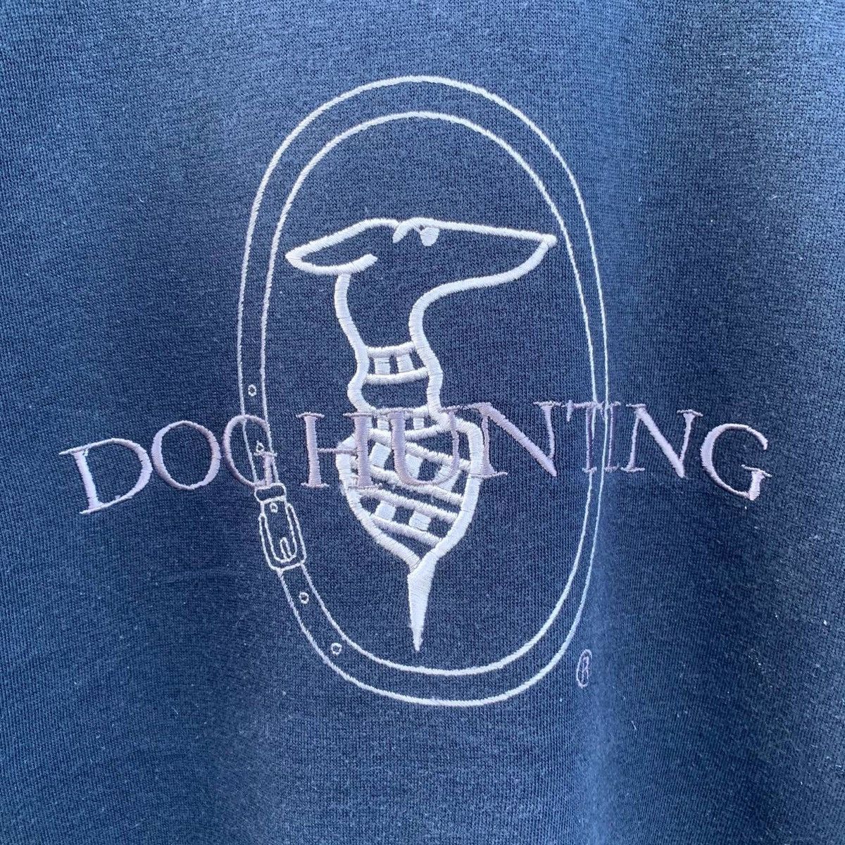 Trussardi × Vintage Vintage Dog Hunting Embroidery Big Logo Crewneck Pullover Size US M / EU 48-50 / 2 - 4 Thumbnail