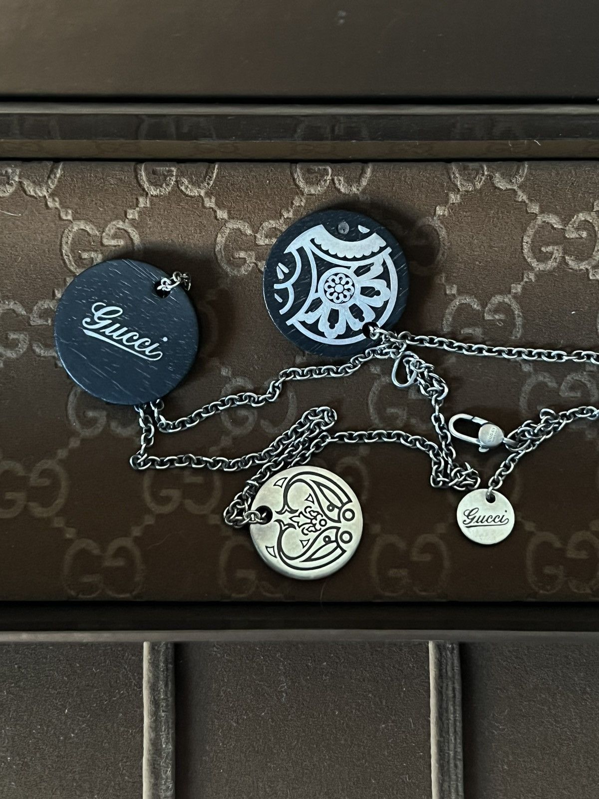 Gucci Vintage Gucci Bamboo Charm Necklace (Limited Edition) Size ONE SIZE - 2 Thumbnail