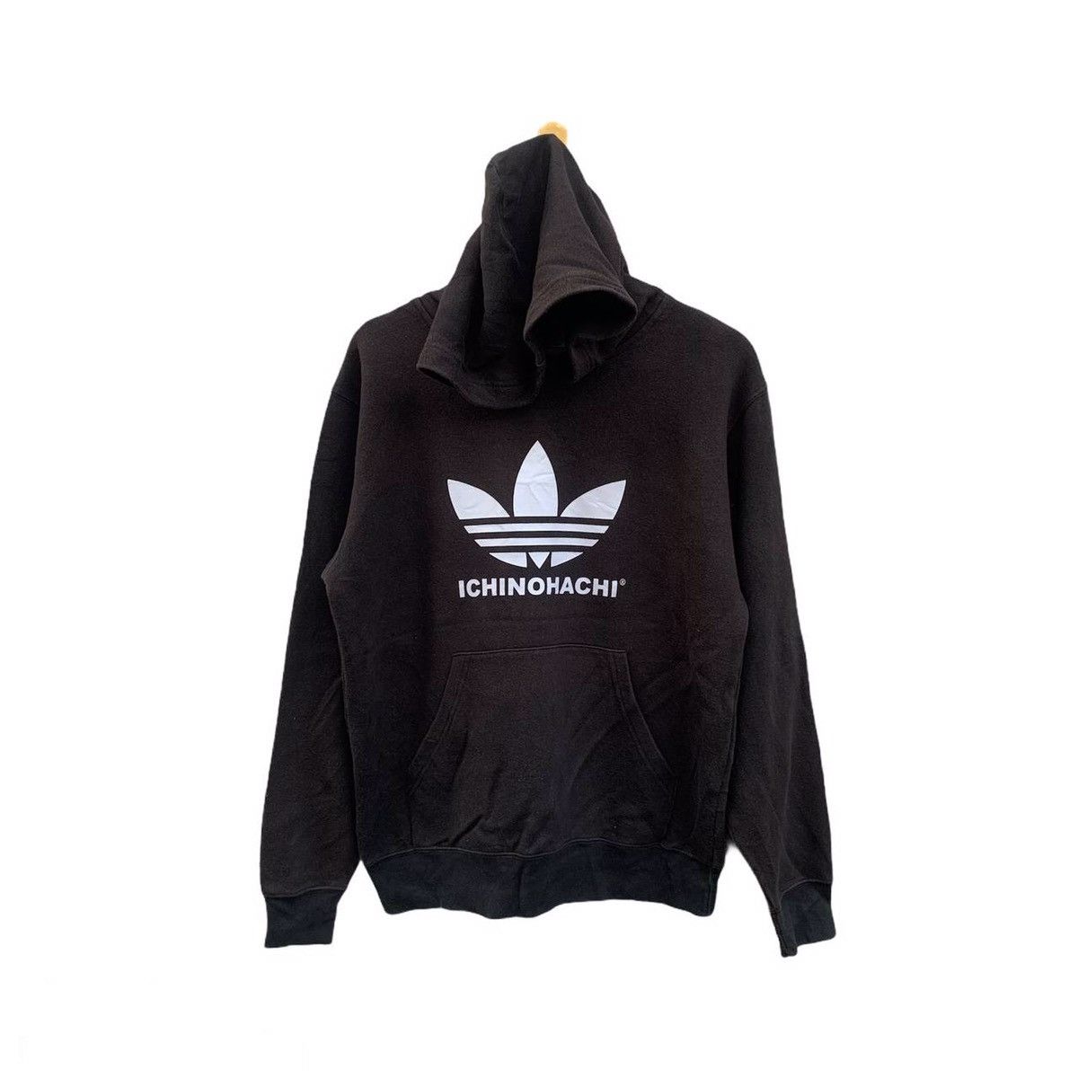 Japanese Brand × Sports Specialties Ichinohachi Adidas Logo Hooded Pullover Sweatshirts Size US M / EU 48-50 / 2 - 1 Thumbnail