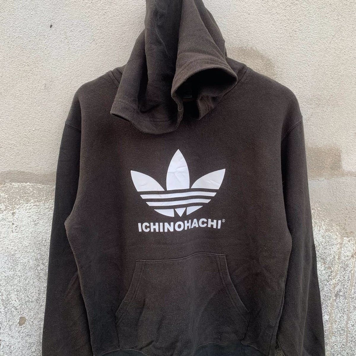Japanese Brand × Sports Specialties Ichinohachi Adidas Logo Hooded Pullover Sweatshirts Size US M / EU 48-50 / 2 - 3 Thumbnail