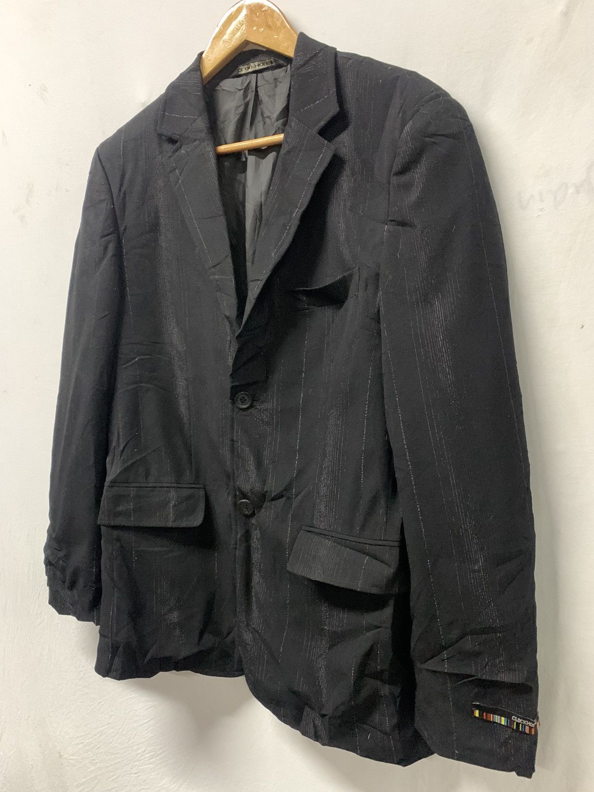 Japanese Brand ClockHouse Printed Blazer Size 44L - 2 Thumbnail
