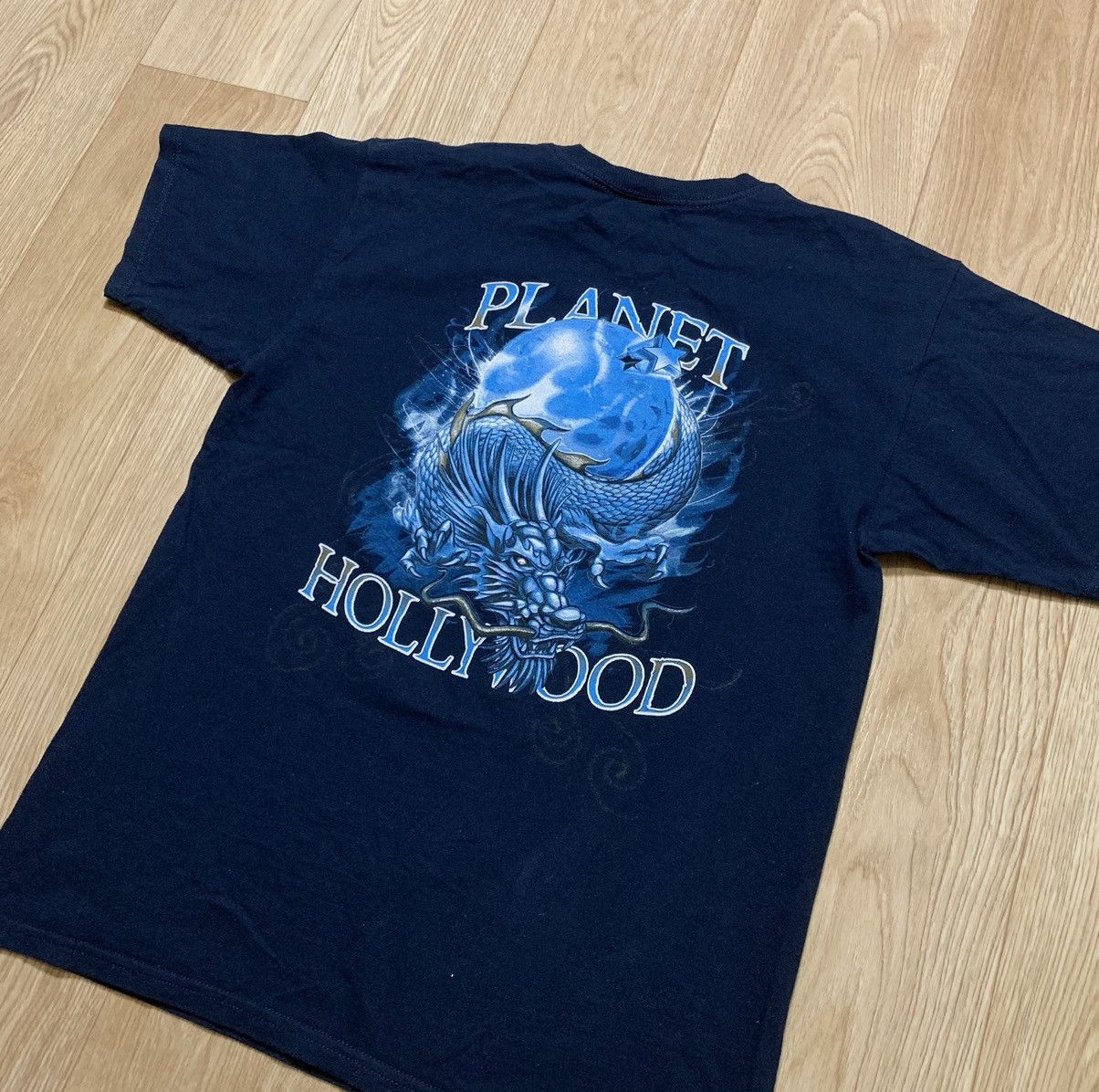 Vintage 🐉 Planet Hollywood Dragon T Shirt Size US M / EU 48-50 / 2 - 2 Thumbnail