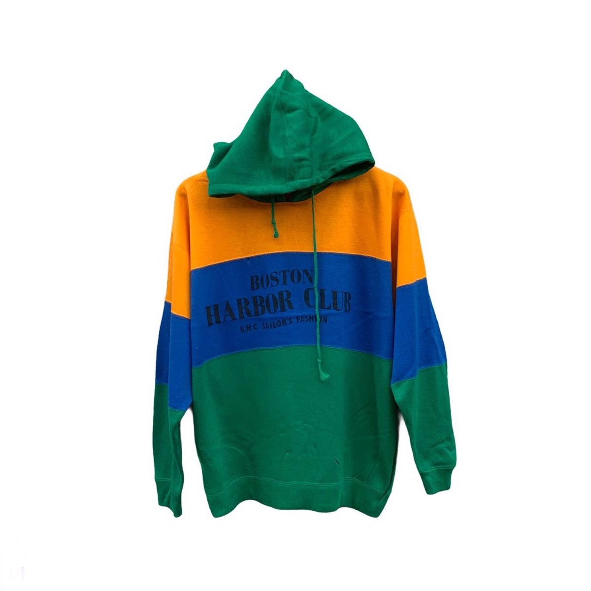 Japanese Brand × Vintage Vintage Boston Harbor Hooded Pullover Sweatshirts Size US L / EU 52-54 / 3 - 1 Thumbnail