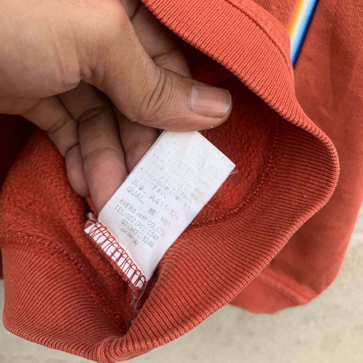 Rainbow × Vintage Vintage Nev Rainbow Striped Crewneck Pullover Sweatshirts Size US L / EU 52-54 / 3 - 7 Thumbnail