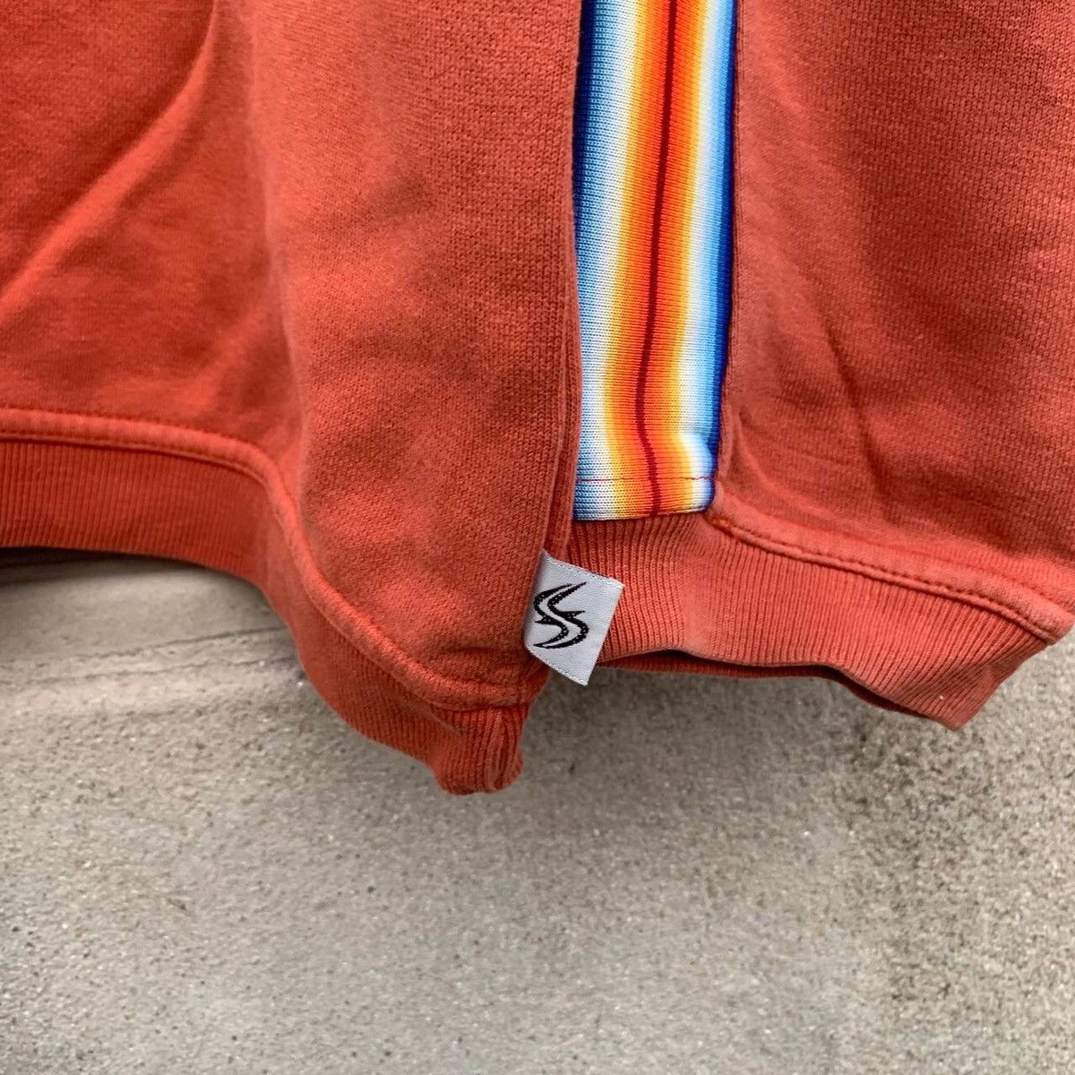 Rainbow × Vintage Vintage Nev Rainbow Striped Crewneck Pullover Sweatshirts Size US L / EU 52-54 / 3 - 5 Thumbnail