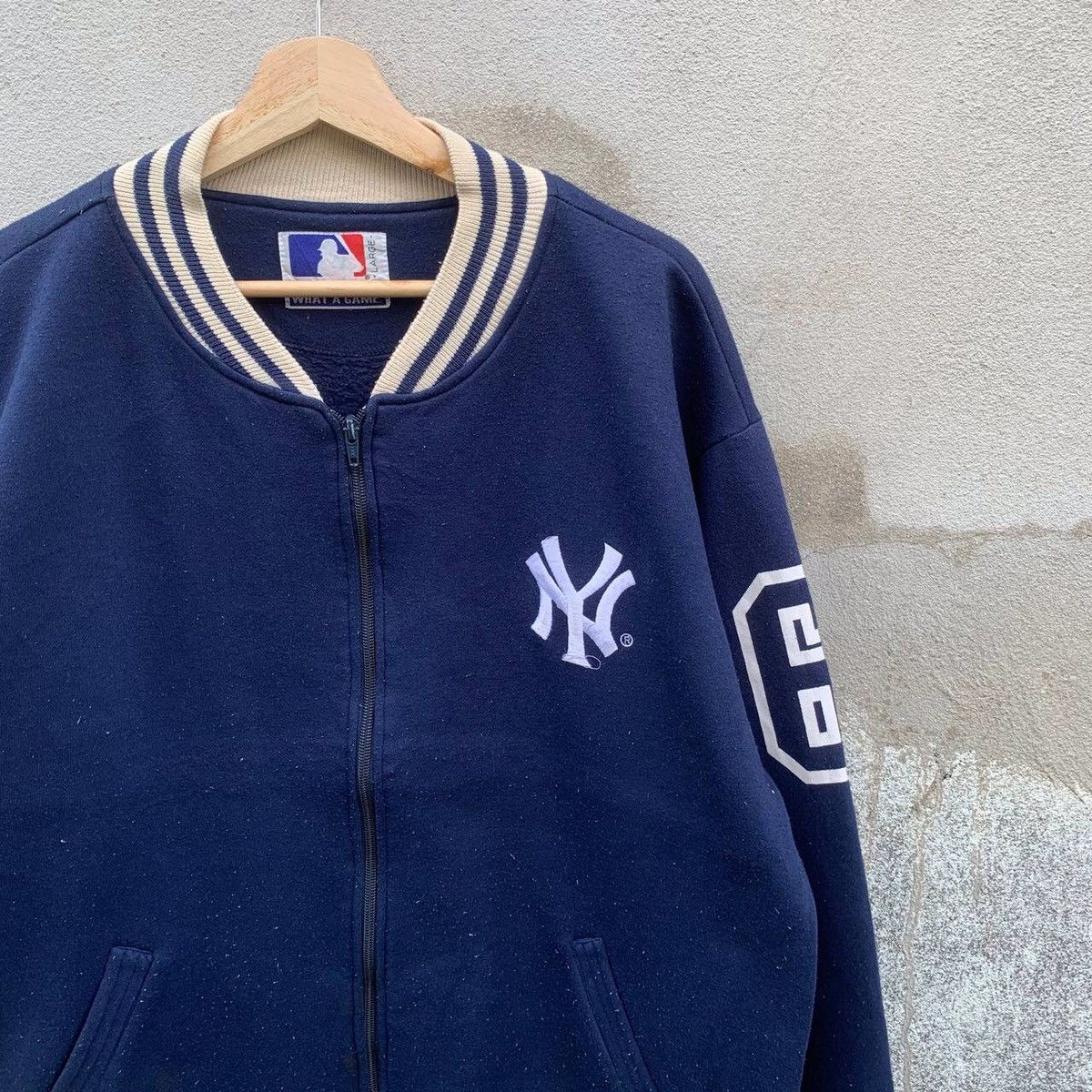 MLB × Vintage Vintage MLB New York Sportswear Jacket Large Size Size US L / EU 52-54 / 3 - 3 Thumbnail