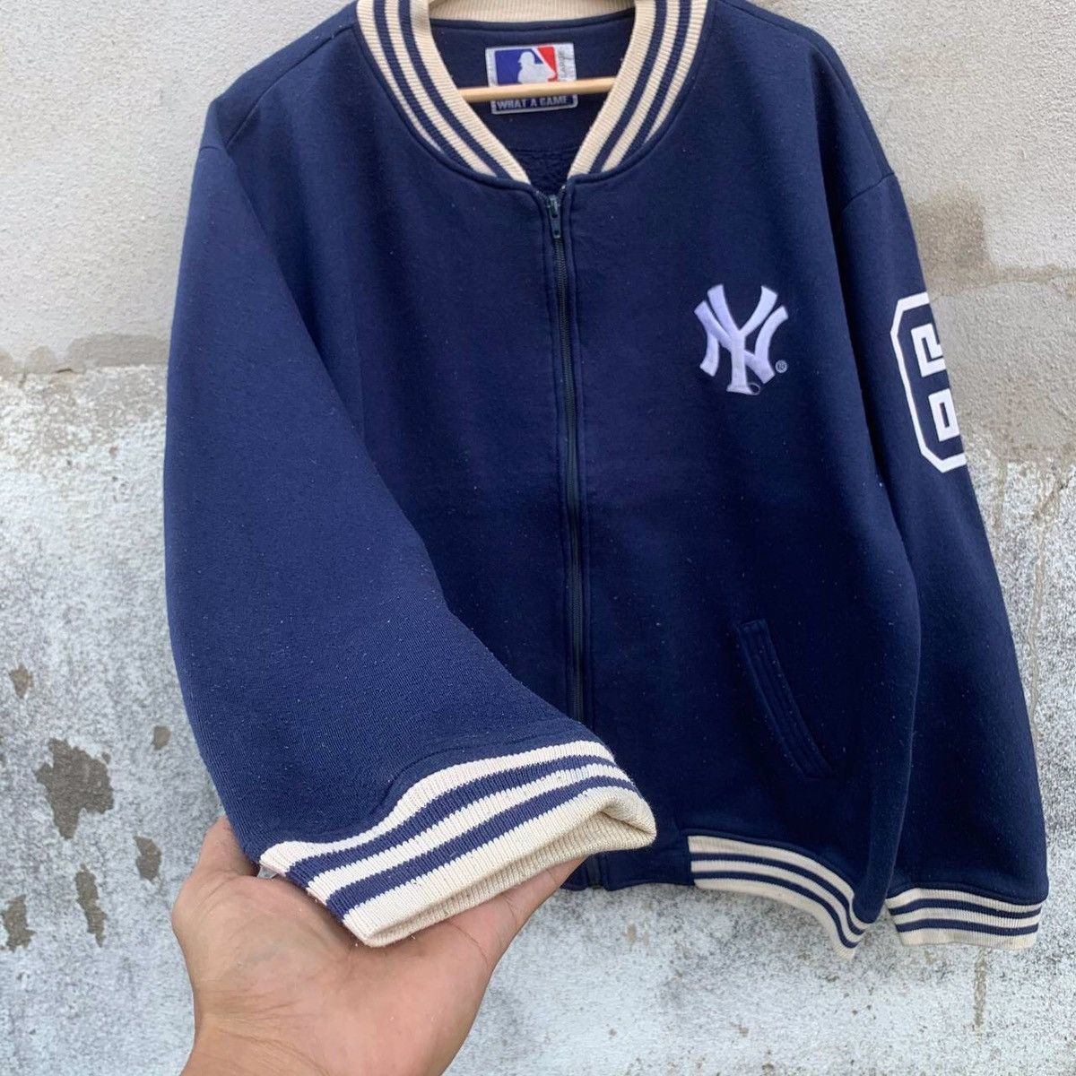 MLB × Vintage Vintage MLB New York Sportswear Jacket Large Size Size US L / EU 52-54 / 3 - 7 Thumbnail
