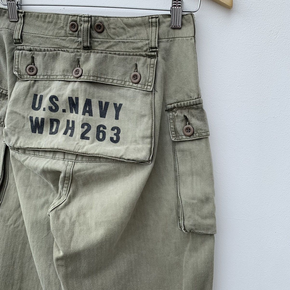 Vintage US Navy Monkey Pants Size US 28 / EU 44 - 8 Thumbnail