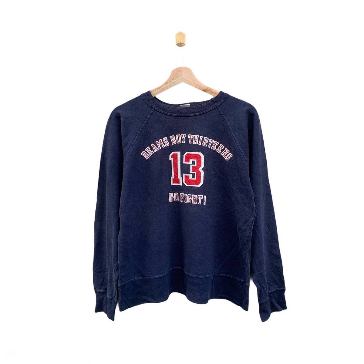 Beams Plus × Vintage Vintage Beams Sportswear Crewneck Pullover Sweatshirts Size US M / EU 48-50 / 2 - 1 Thumbnail