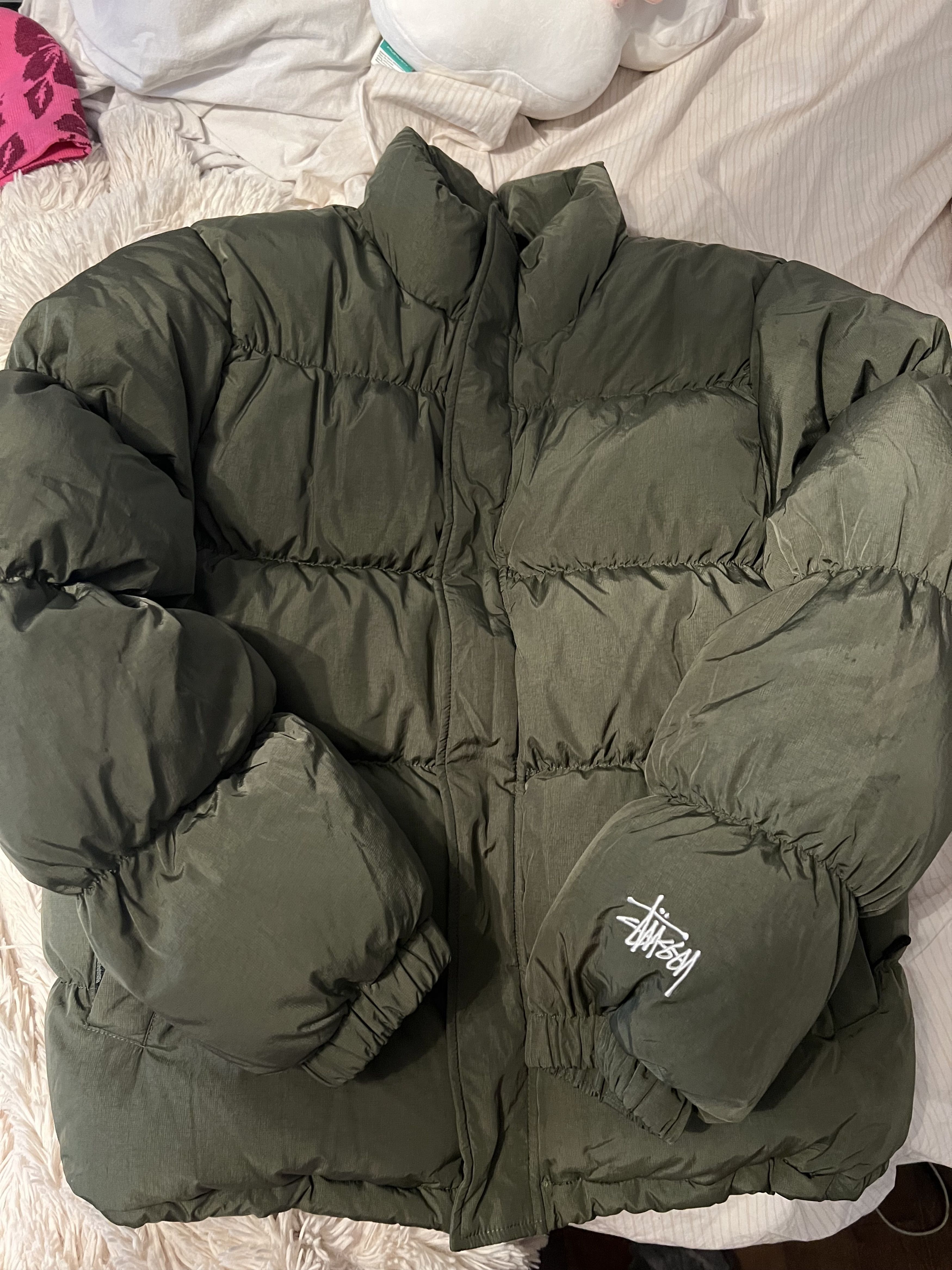 Stussy STUSSY RIPSTOP DOWN PUFFER JACKET | Grailed 