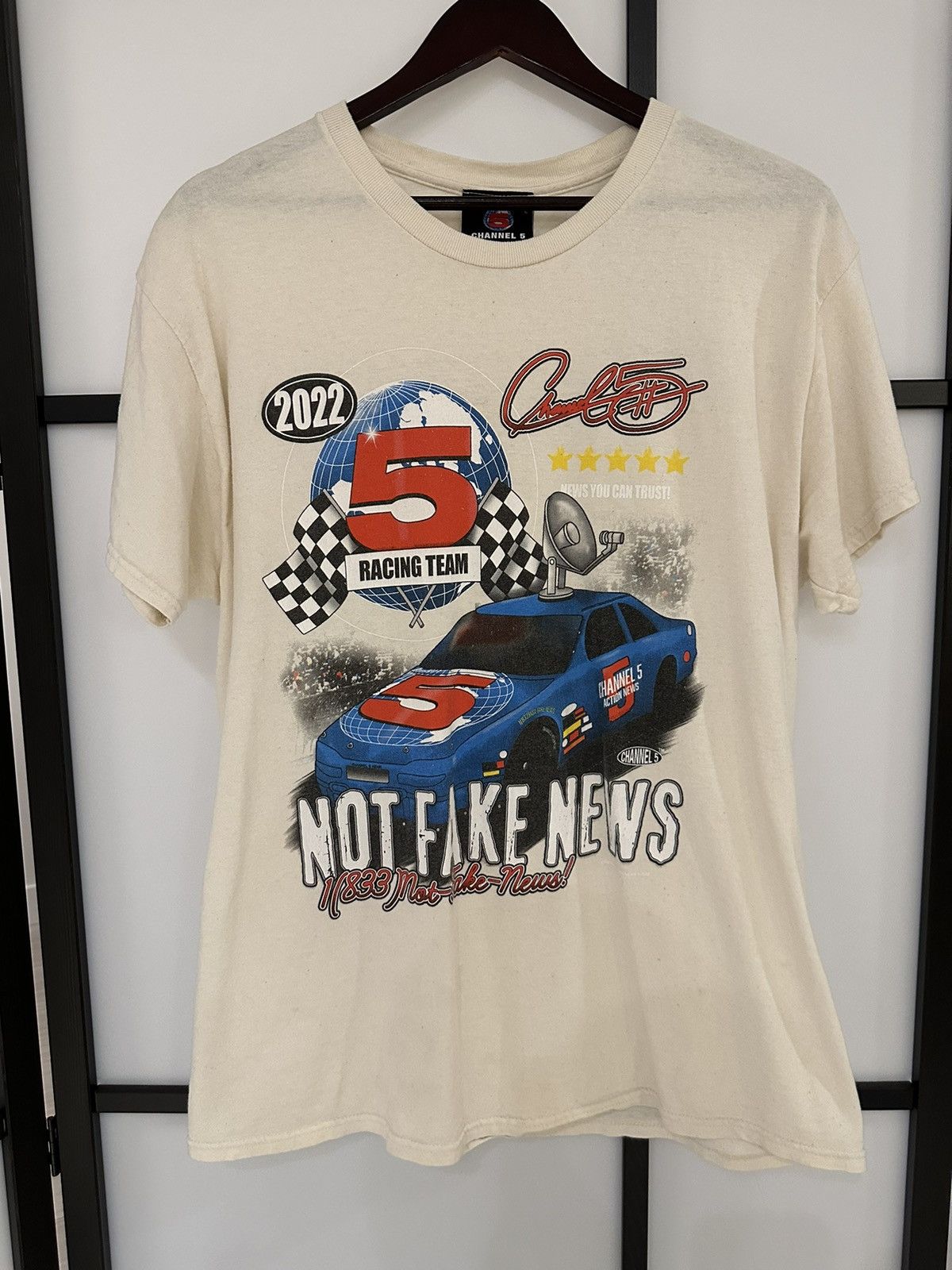 Streetwear Channel 5 Racing Team T-Shirt Limited Run | Grailed