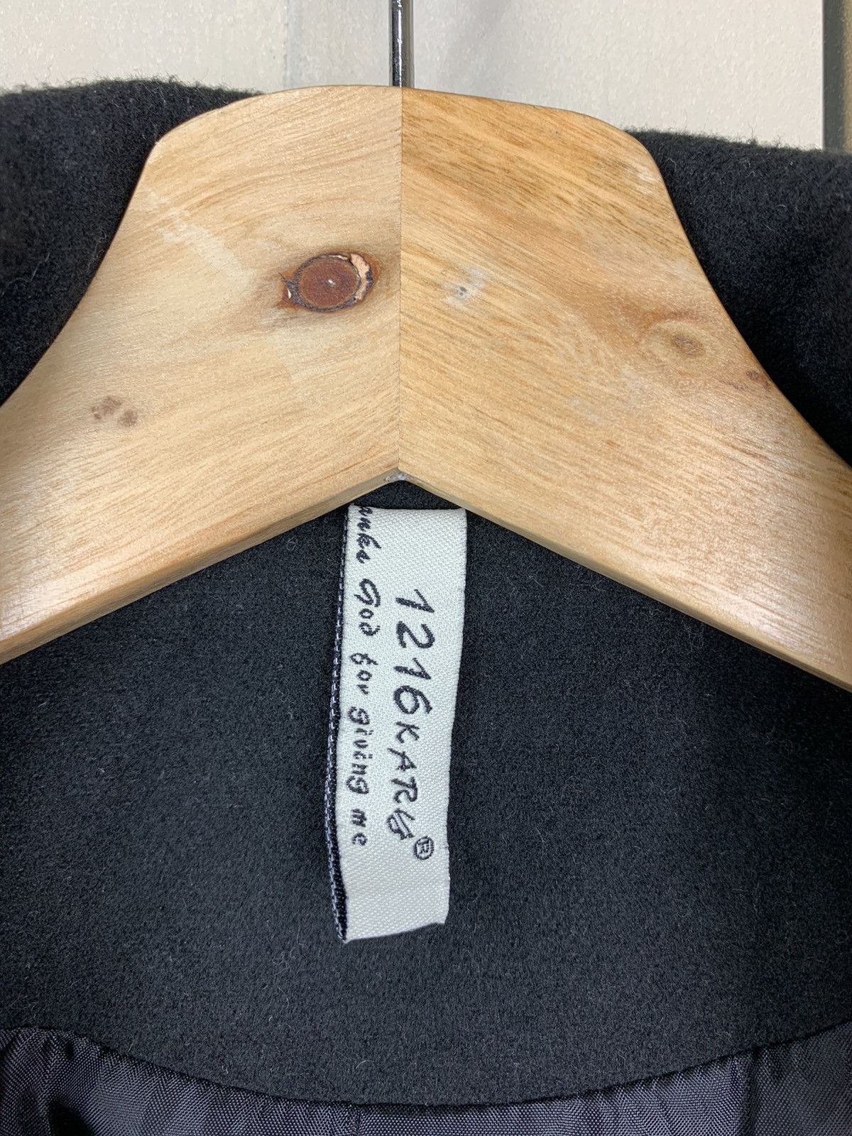 Japanese Brand × Vintage Japanese Brand 1216 Kary Double Breasted Punk Design Jacket Size US S / EU 44-46 / 1 - 18 Thumbnail