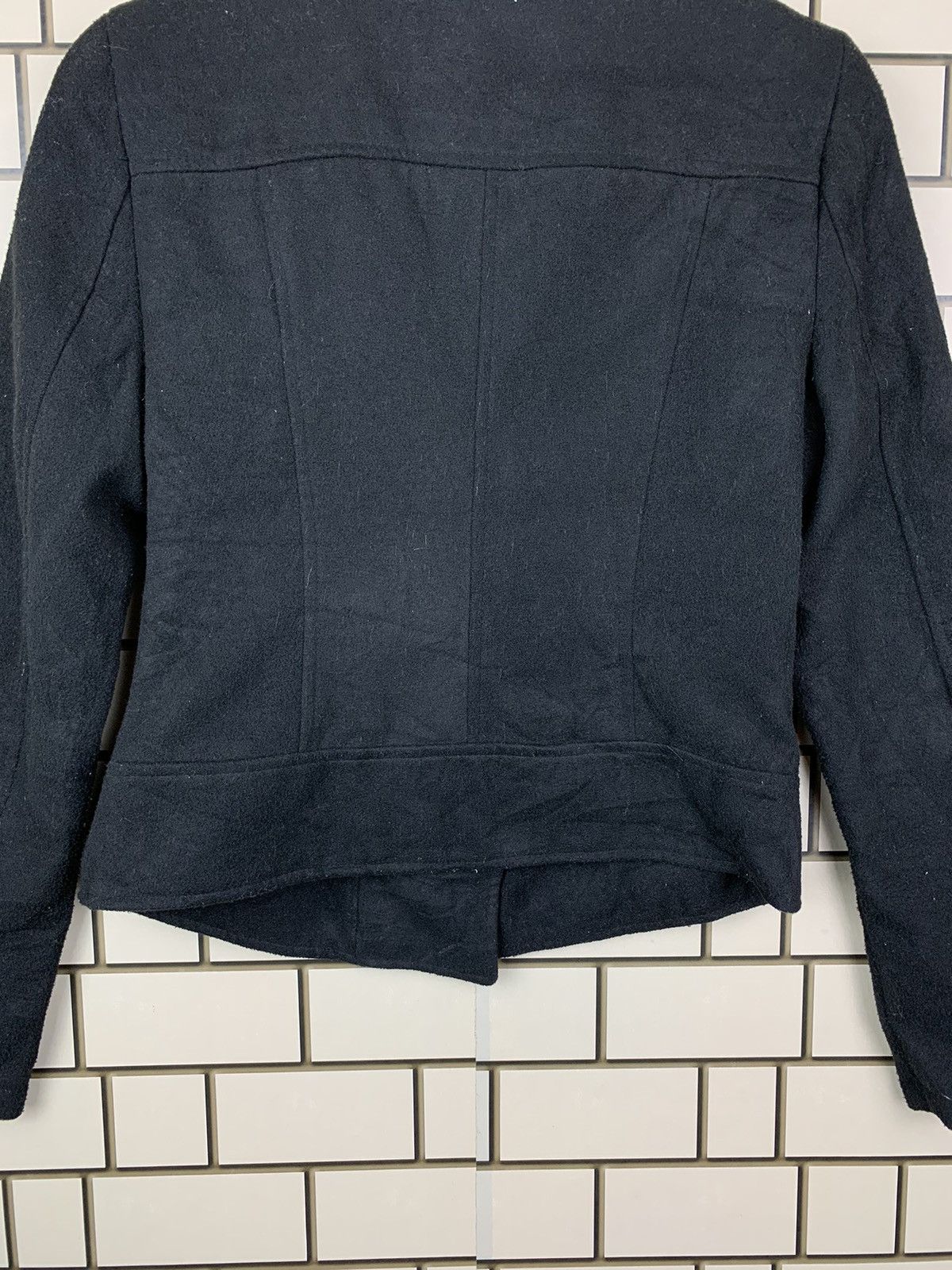 Japanese Brand × Vintage Japanese Brand 1216 Kary Double Breasted Punk Design Jacket Size US S / EU 44-46 / 1 - 17 Thumbnail