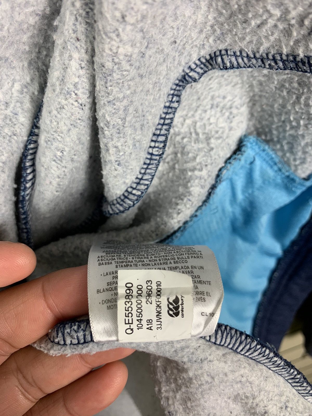 Canterbury of New Zealand × Japanese Brand Vintage Canterbury Hoodie Jacket Size US S / EU 44-46 / 1 - 17 Thumbnail