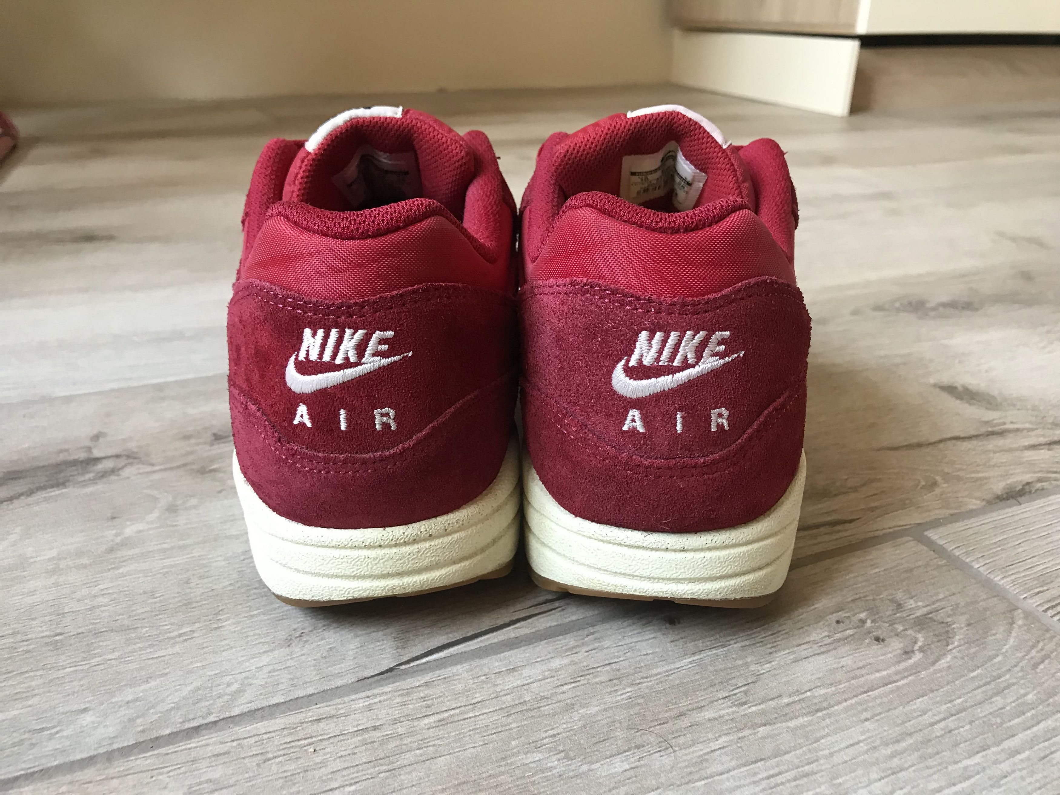 Nike Nike Air Max 1 Gym Red Sail Size US 10 / EU 43 - 5 Thumbnail