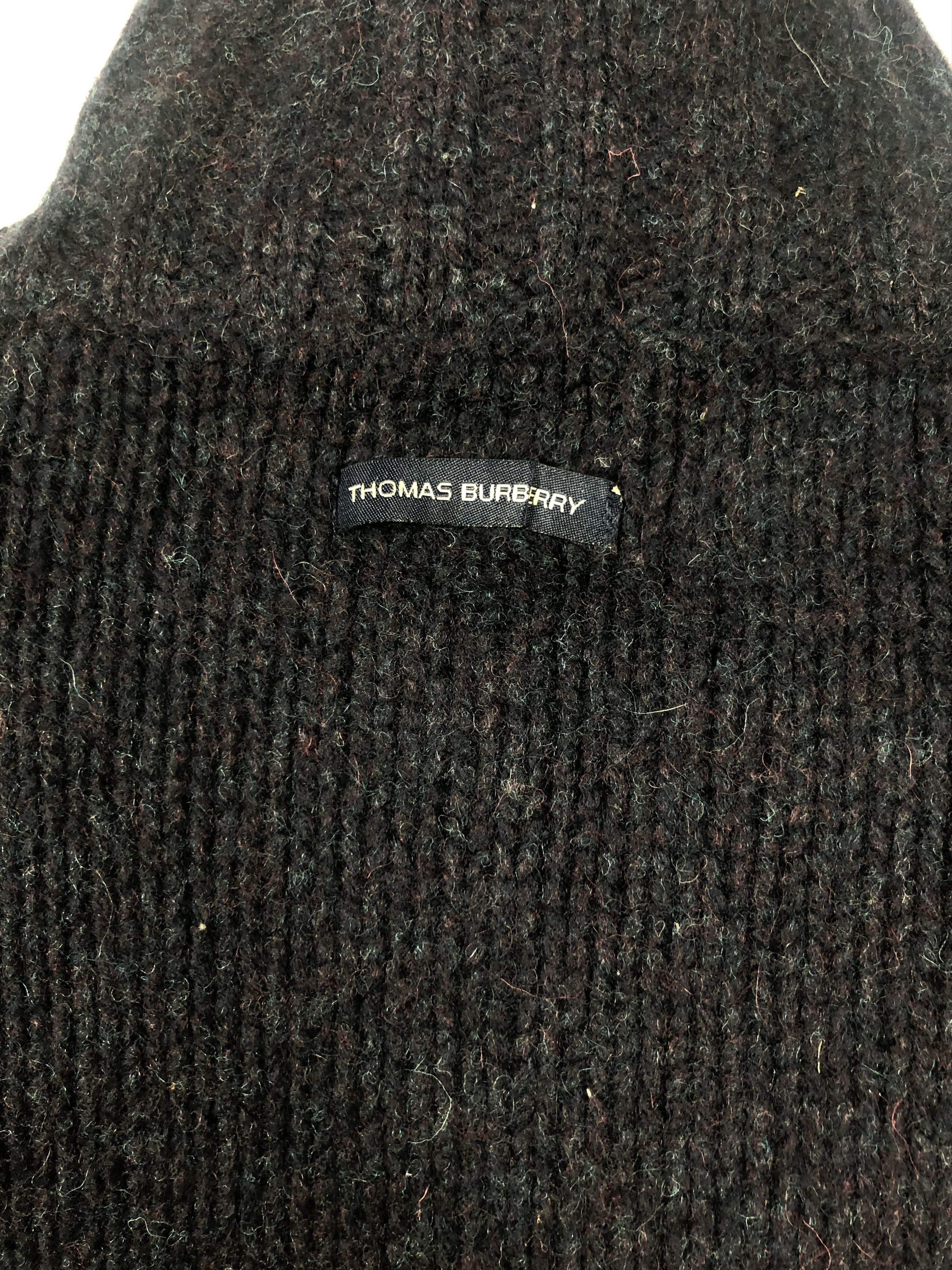 Burberry 🔥 Thomas BURBERRY heavy knitting turtleNECK men L Size US L / EU 52-54 / 3 - 4 Thumbnail