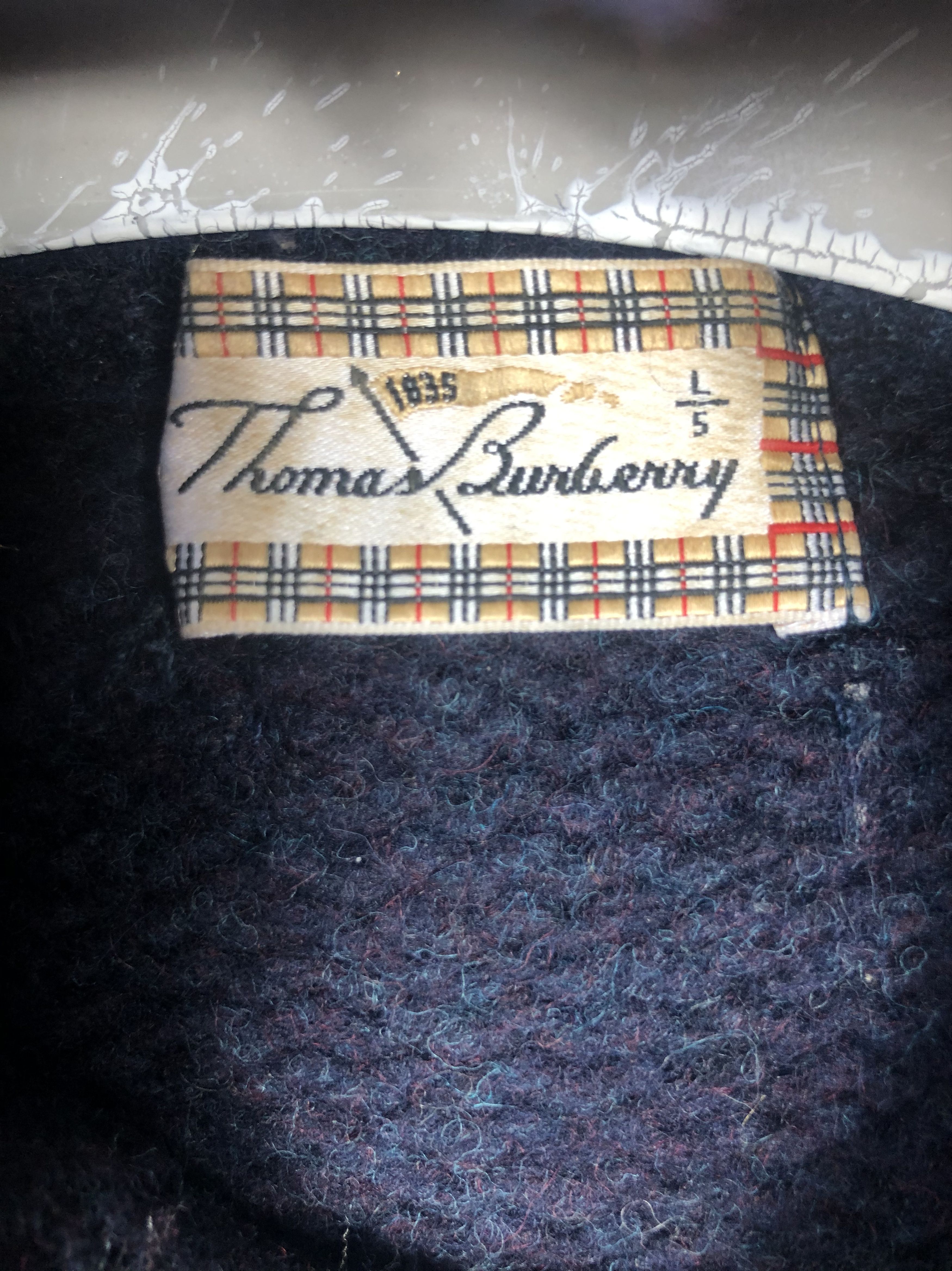 Burberry 🔥 Thomas BURBERRY heavy knitting turtleNECK men L Size US L / EU 52-54 / 3 - 6 Thumbnail