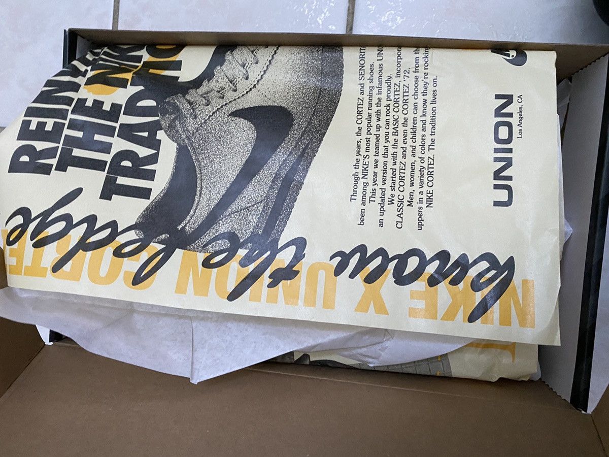 Nike × Union LA Nike Cortez x UNION Sesame Size US 7 / EU 40 - 6 Thumbnail