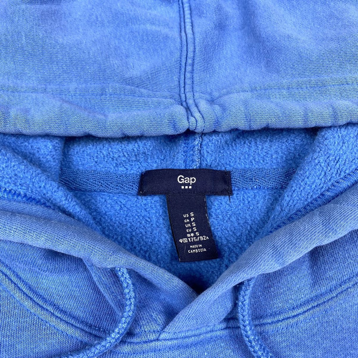 Gap 90’s Vintage GAP Baby Blue Hoodie Y2K Hype Yeezy Size US S / EU 44-46 / 1 - 3 Thumbnail
