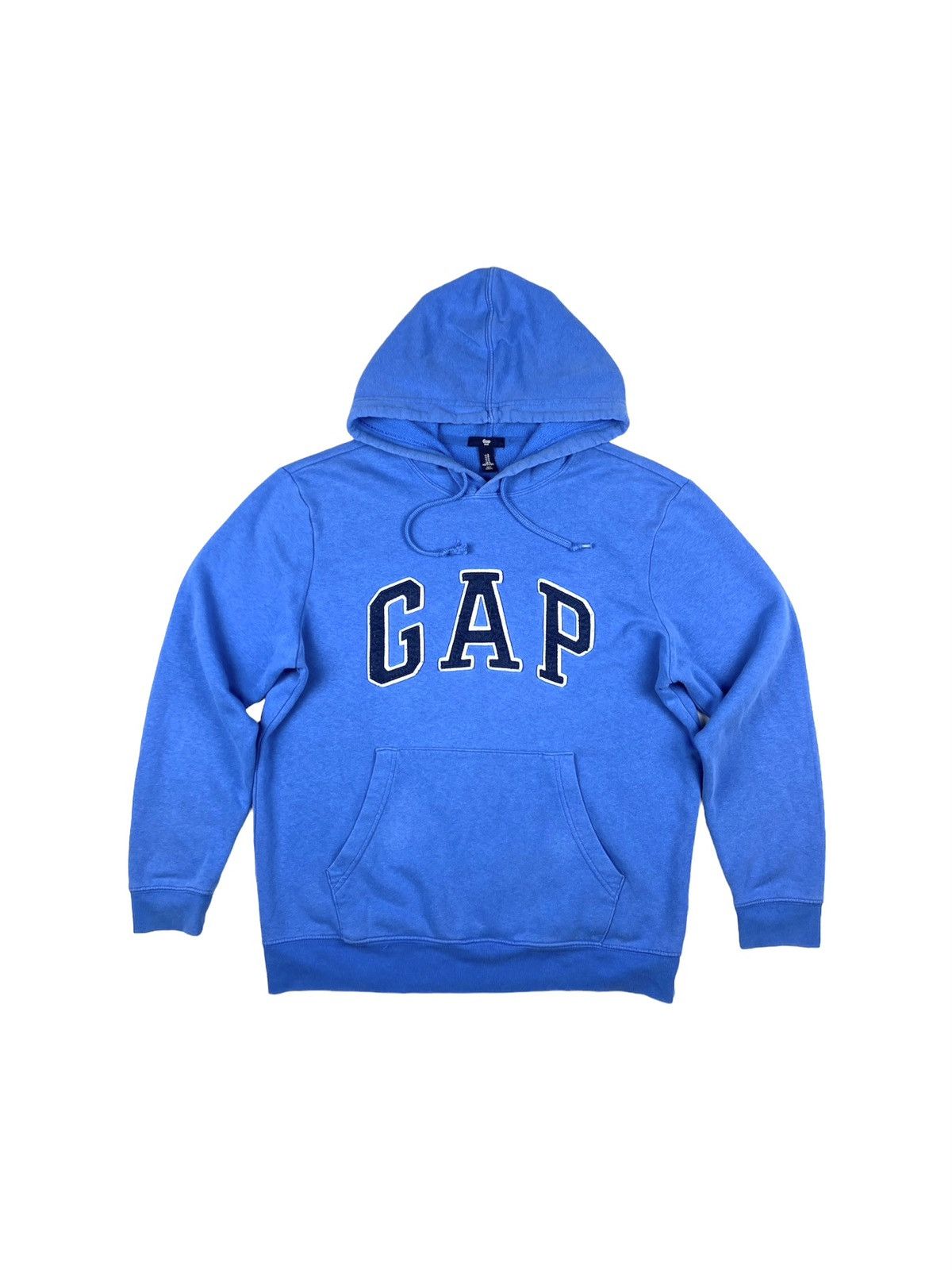 Gap 90’s Vintage GAP Baby Blue Hoodie Y2K Hype Yeezy Size US S / EU 44-46 / 1 - 1 Thumbnail