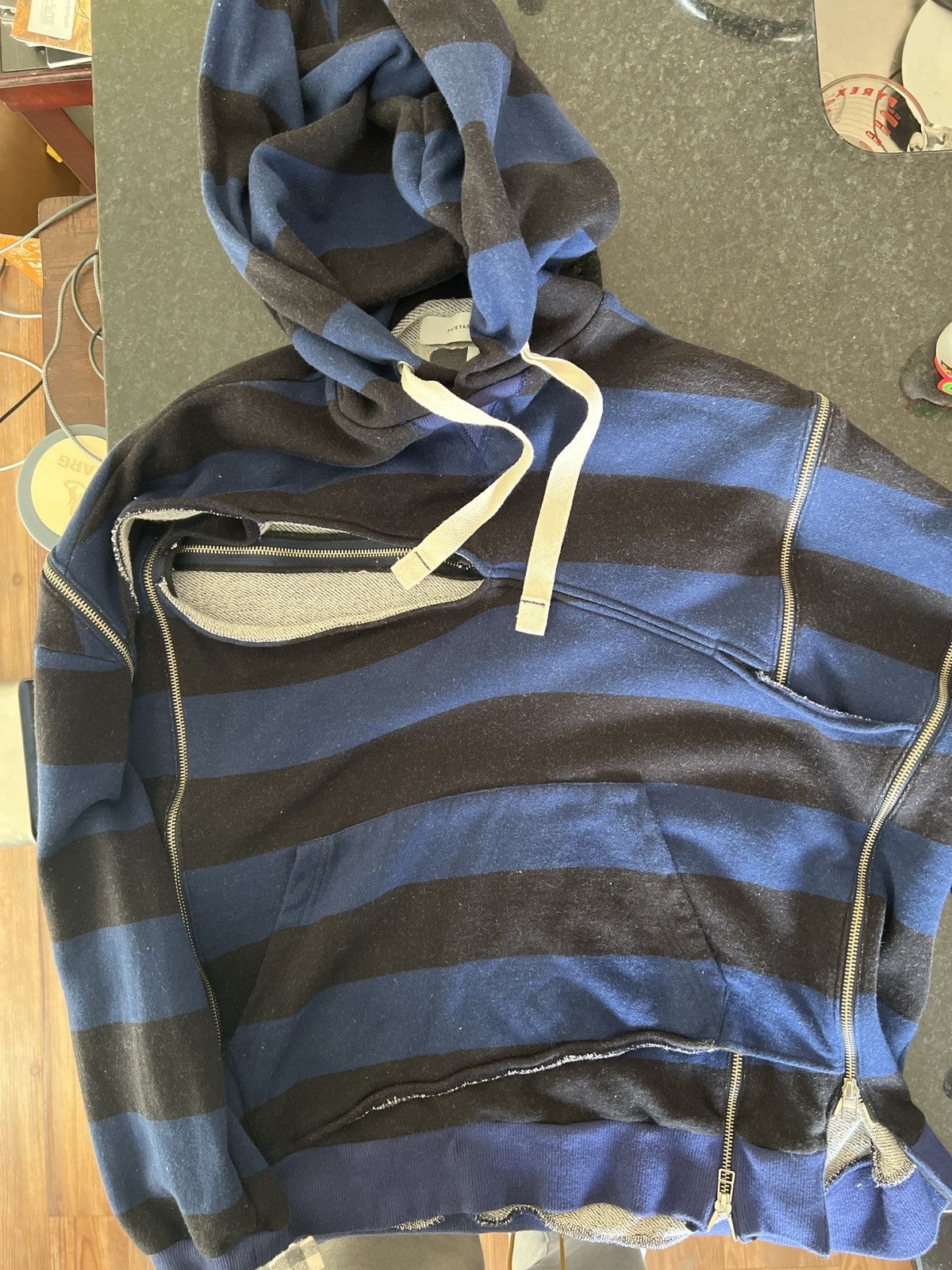 Facetasm Facetasm Asymmetric Zip hoodie Size US XL / EU 56 / 4 - 1 Thumbnail