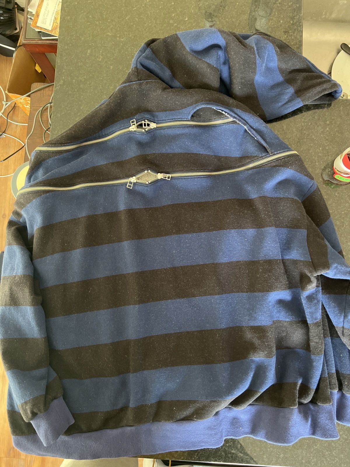 Facetasm Facetasm Asymmetric Zip hoodie Size US XL / EU 56 / 4 - 4 Thumbnail