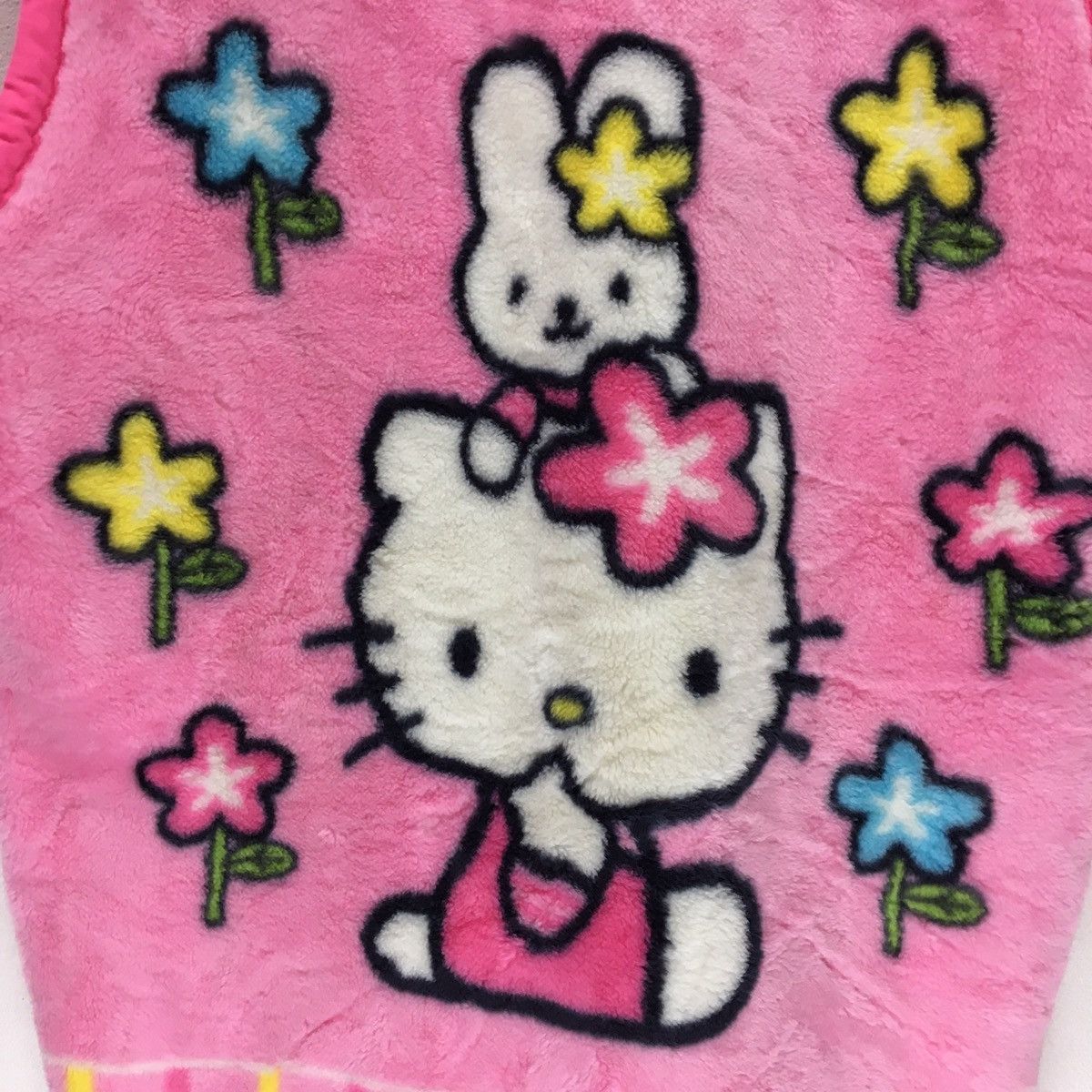 Cartoon Network × Japanese Brand × Nickelodeon Hello Kitty Fleece Full Print Sleeveless Size XL / US 12-14 / IT 48-50 - 9 Thumbnail