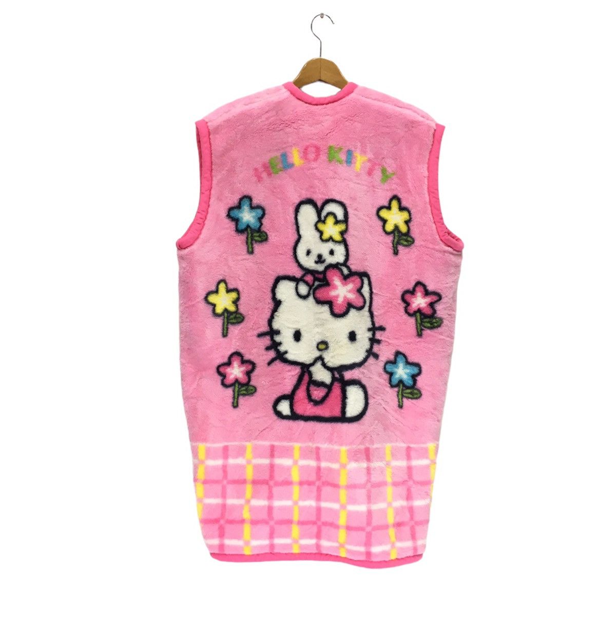 Cartoon Network × Japanese Brand × Nickelodeon Hello Kitty Fleece Full Print Sleeveless Size XL / US 12-14 / IT 48-50 - 1 Thumbnail