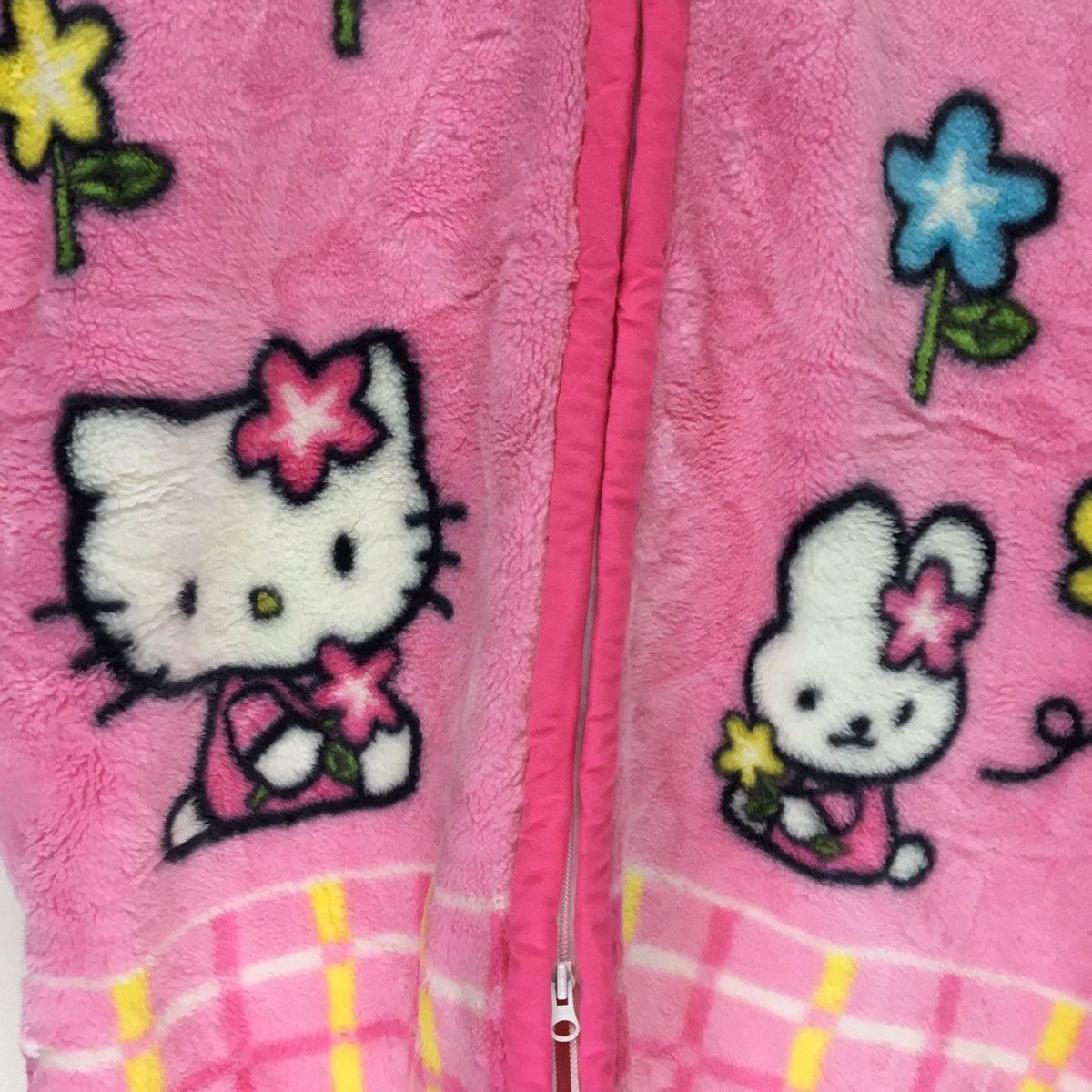 Cartoon Network × Japanese Brand × Nickelodeon Hello Kitty Fleece Full Print Sleeveless Size XL / US 12-14 / IT 48-50 - 10 Thumbnail