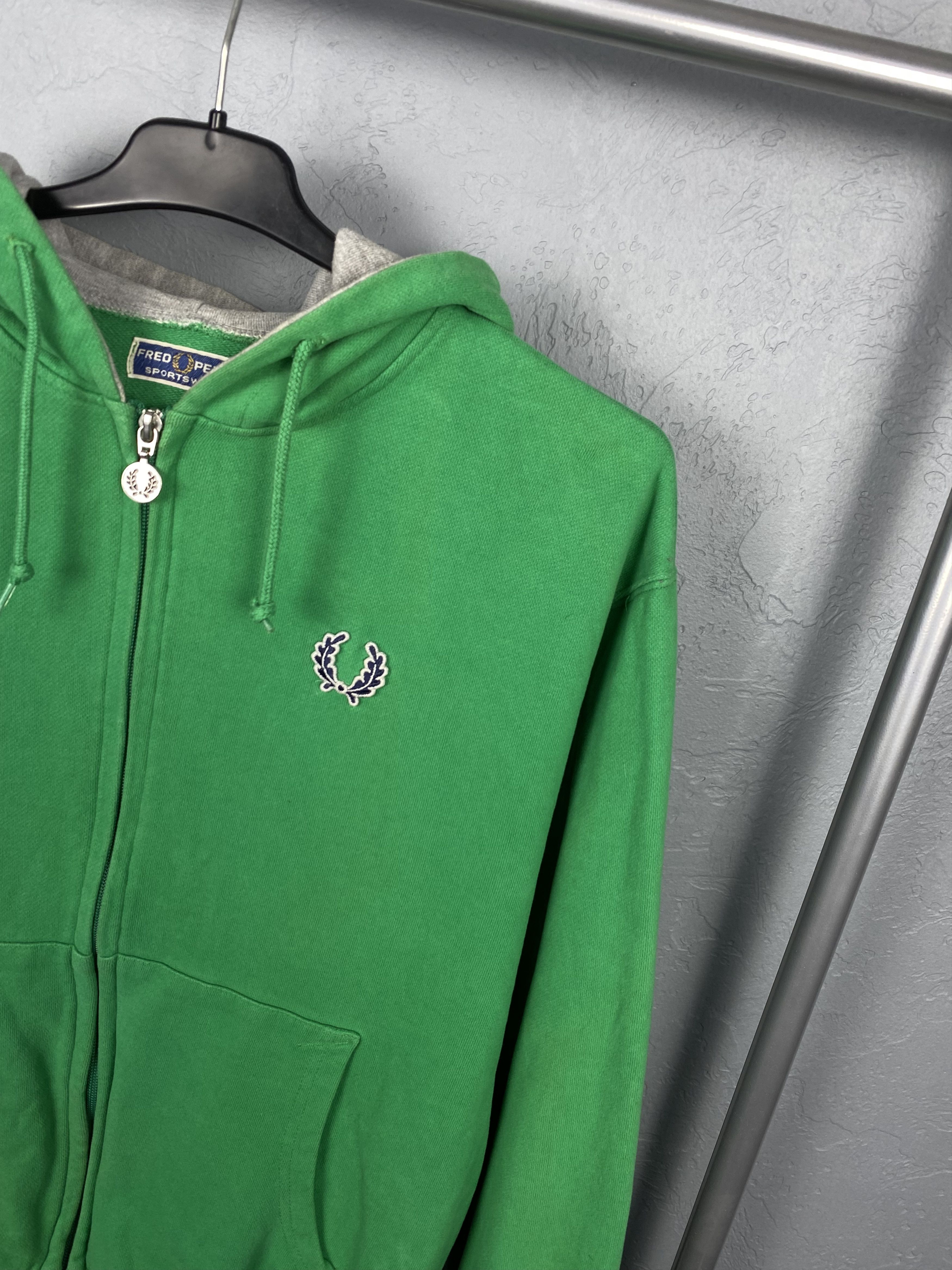 Fred Perry Fred Perry 90s Vintage Mens Hoodie Retro Size US XL / EU 56 / 4 - 2 Thumbnail