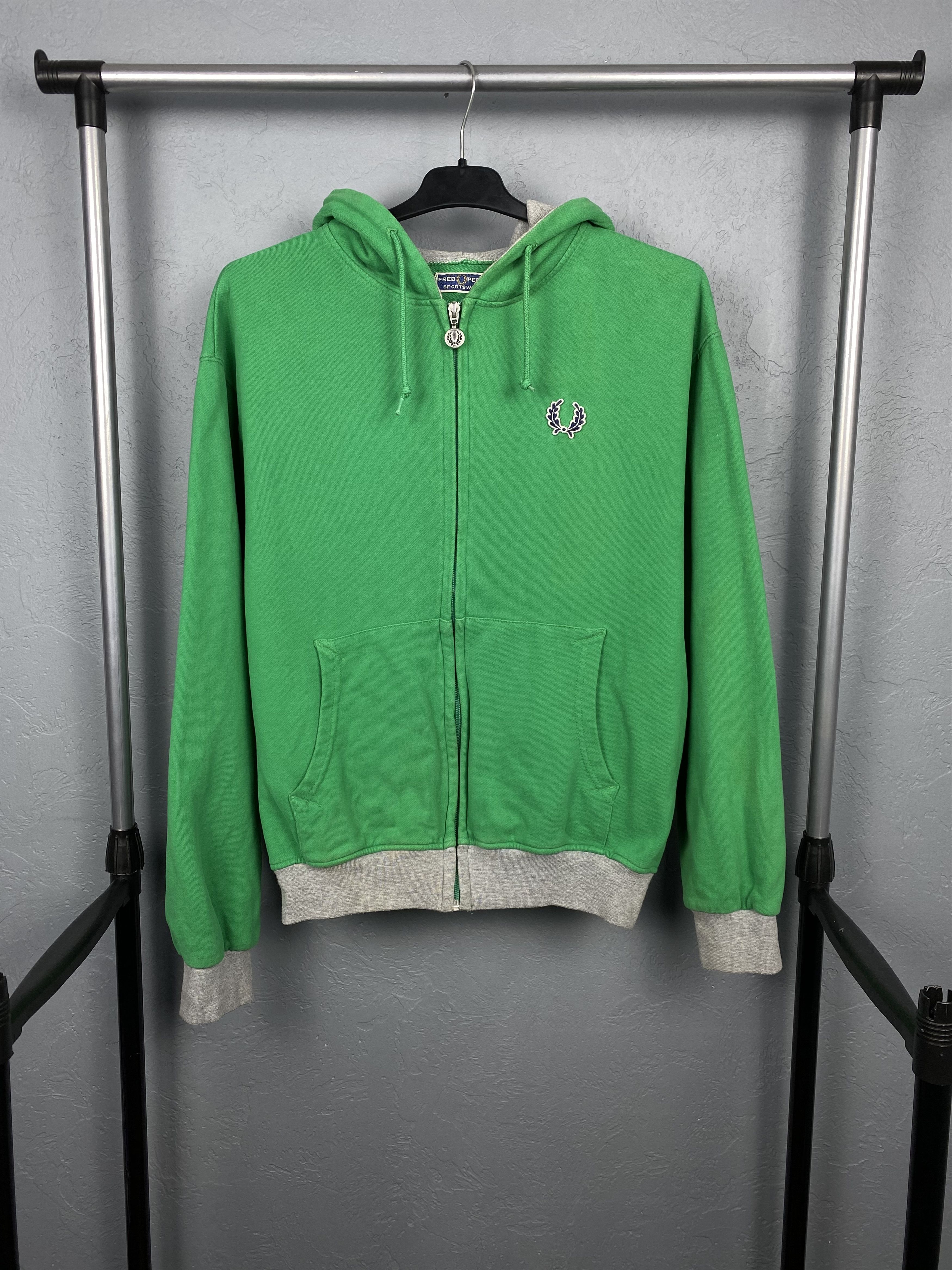 Fred Perry Fred Perry 90s Vintage Mens Hoodie Retro Size US XL / EU 56 / 4 - 1 Thumbnail