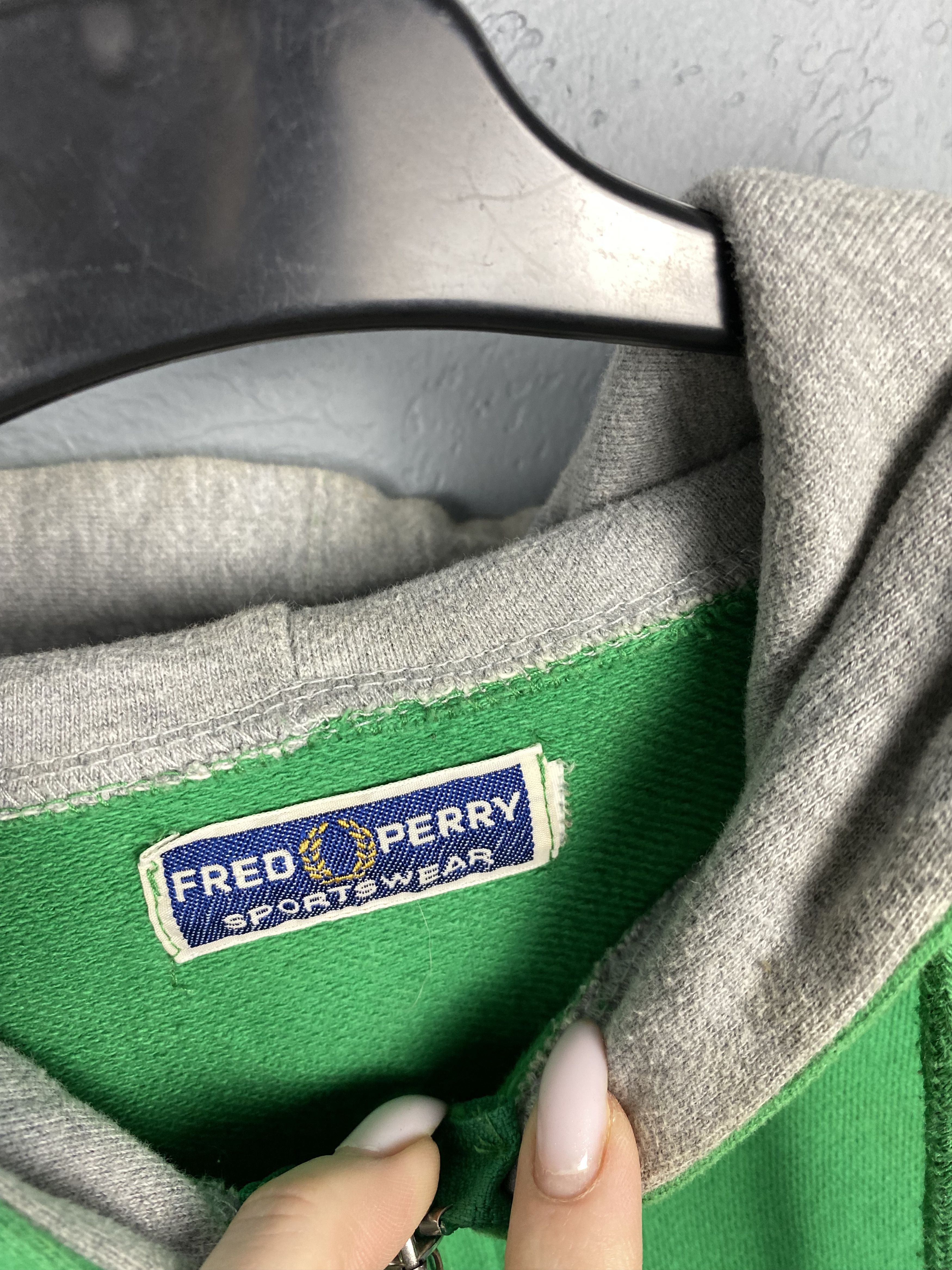 Fred Perry Fred Perry 90s Vintage Mens Hoodie Retro Size US XL / EU 56 / 4 - 4 Thumbnail