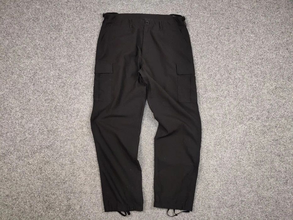 Japanese Brand Vintage 90's Military Army Cargo Black Pants Japan Style Size US 34 / EU 50 - 6 Thumbnail