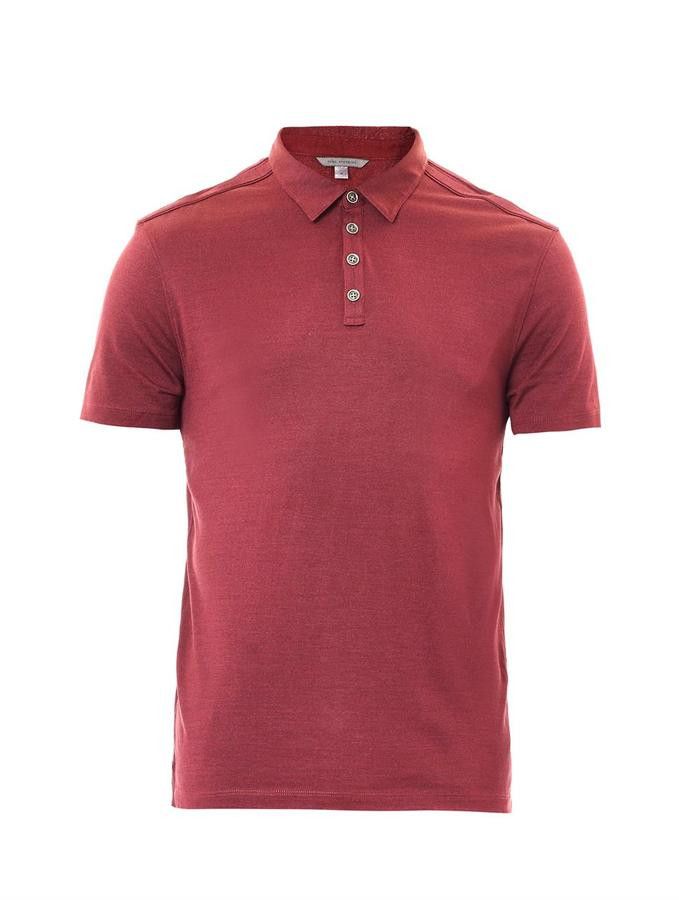 John Varvatos John varvatos collection silk polo Size US S / EU 44-46 / 1 - 10 Thumbnail