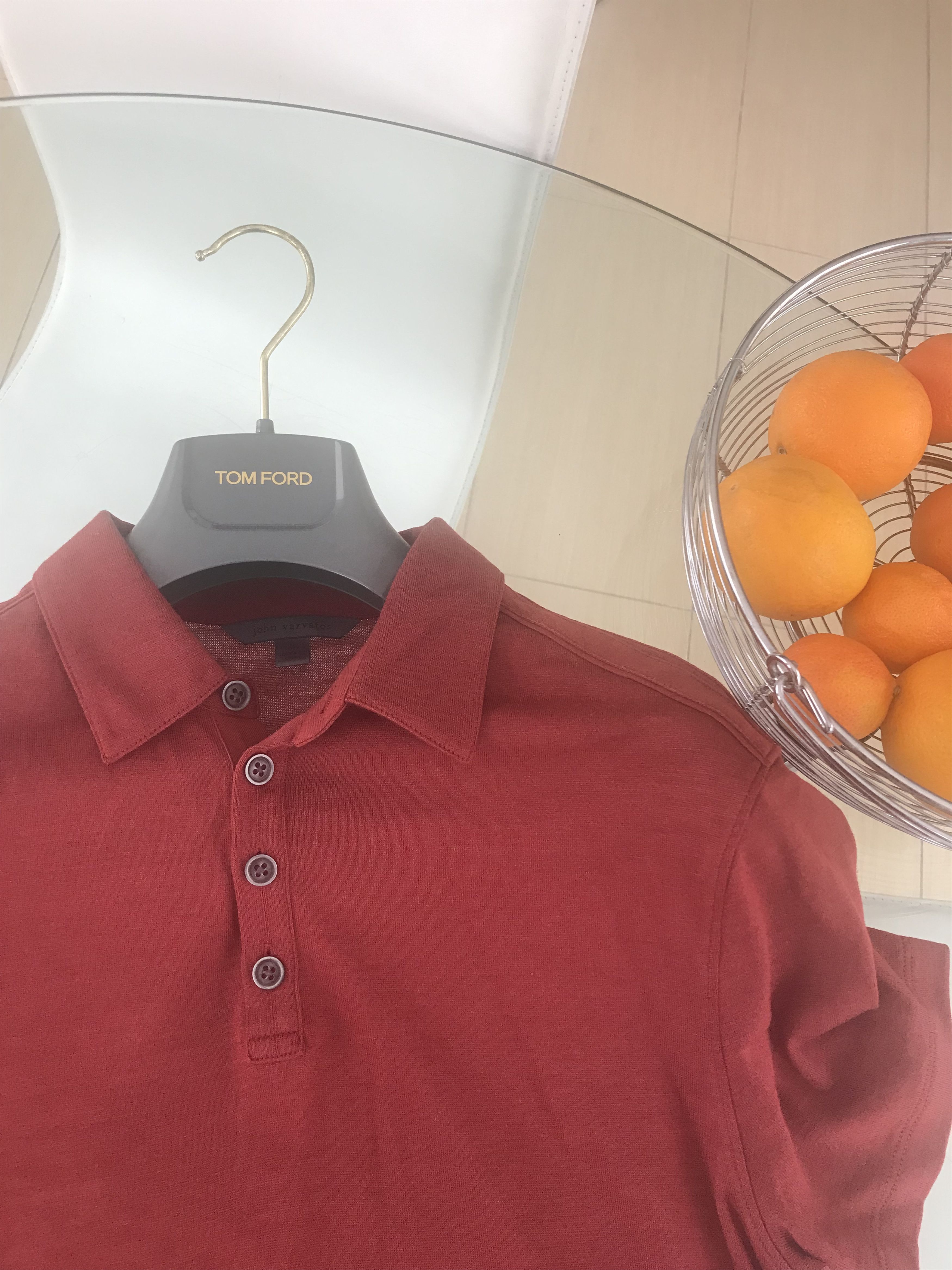 John Varvatos John varvatos collection silk polo Size US S / EU 44-46 / 1 - 6 Thumbnail