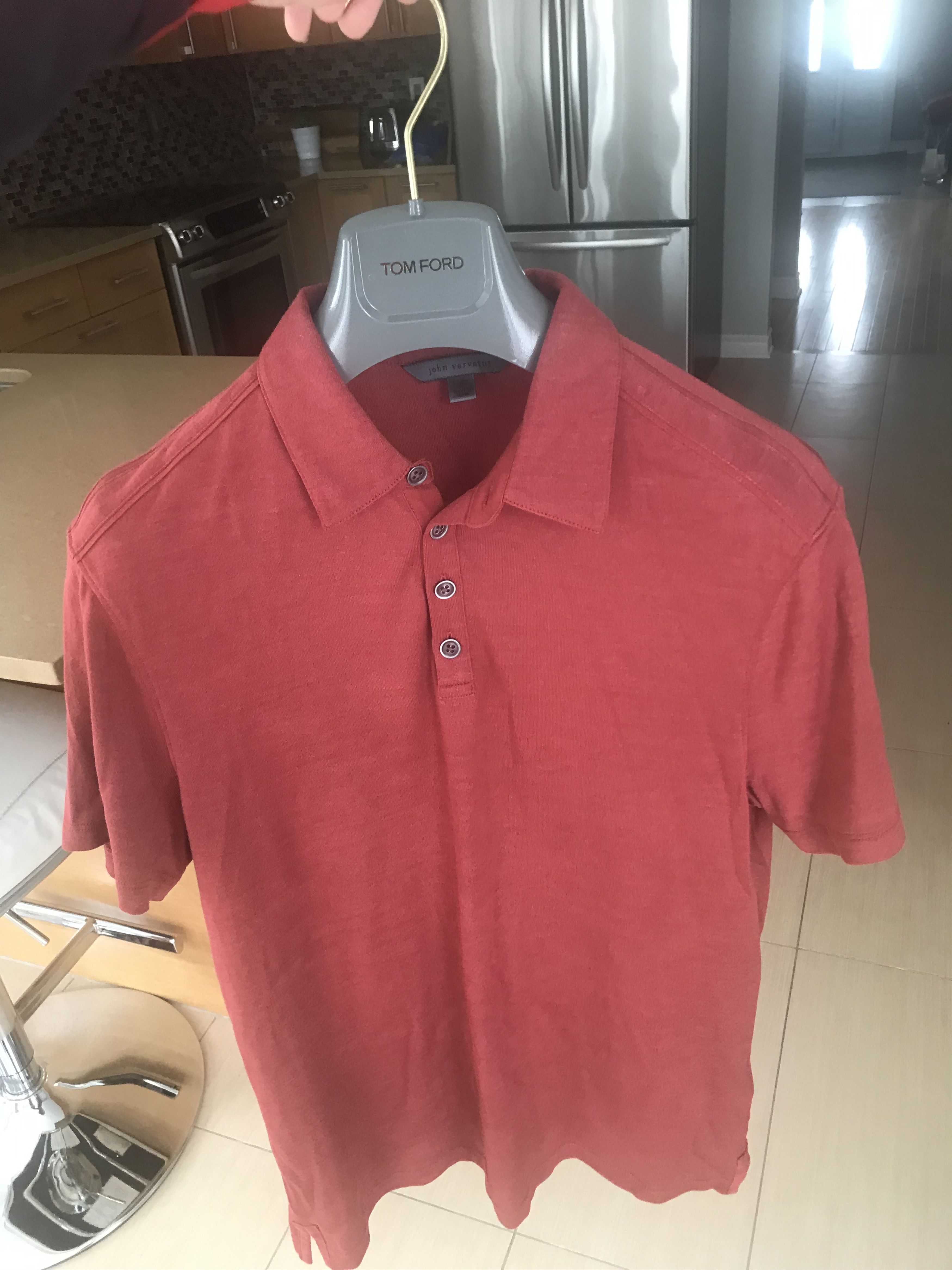 John Varvatos John varvatos collection silk polo Size US S / EU 44-46 / 1 - 7 Thumbnail