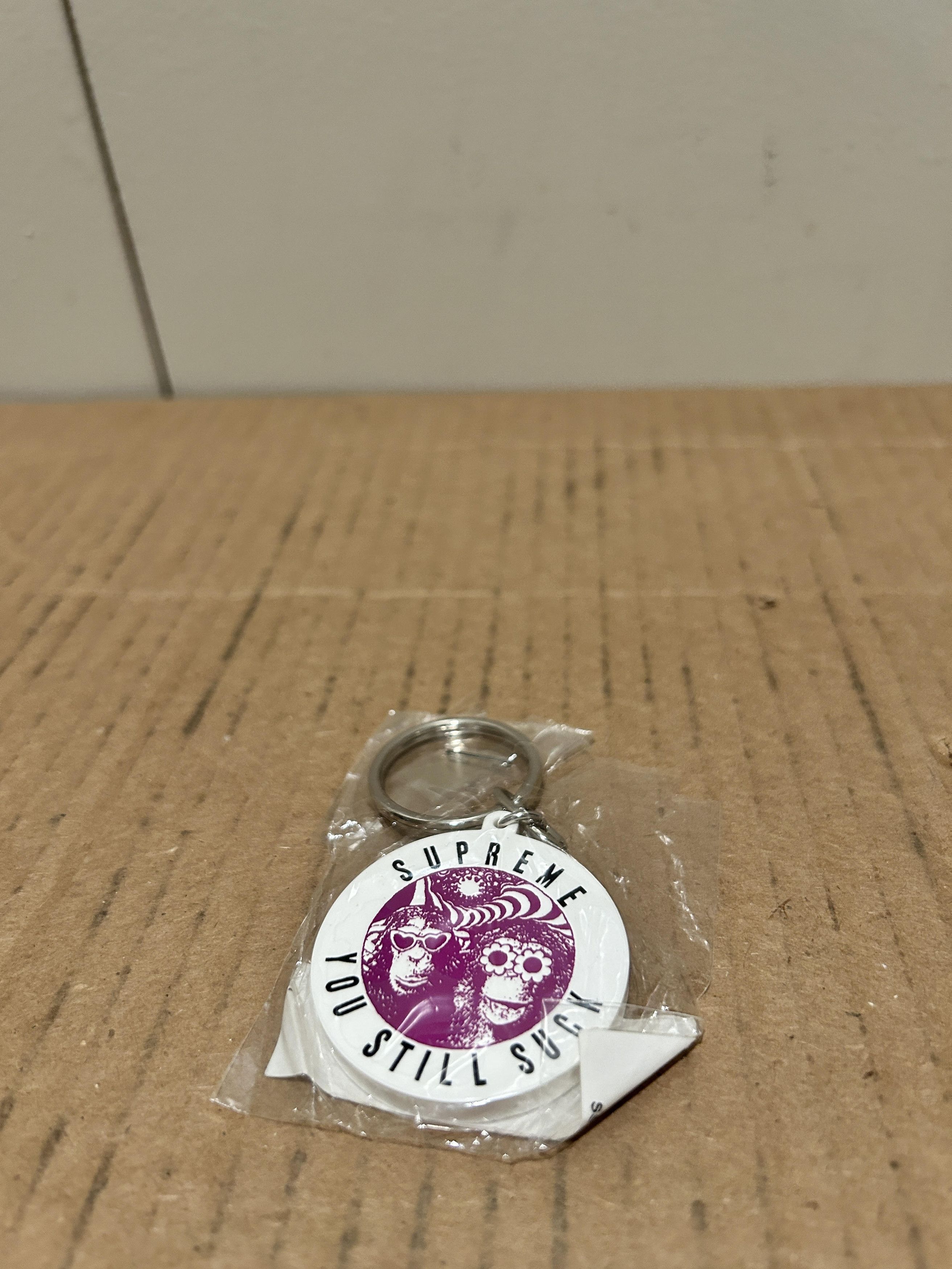 Supreme SS16 You Still Suck Keychain Box Logo Hand Spin Size ONE SIZE - 1 Thumbnail