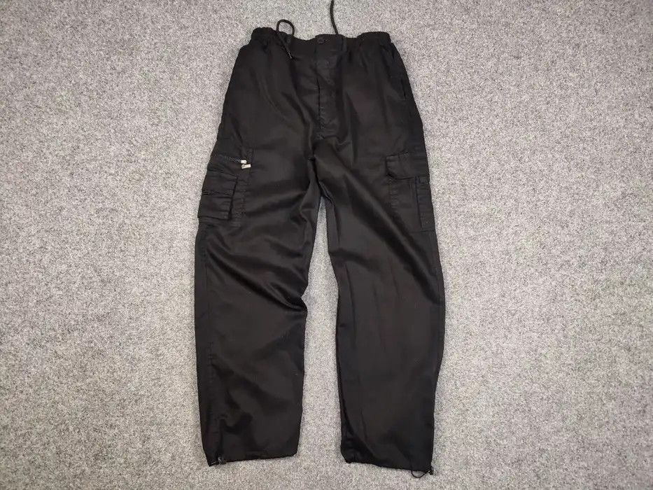 Japanese Brand Vintage 90's Cargo Pants Travis Scott Japan Black Hype Size US 32 / EU 48 - 7 Thumbnail