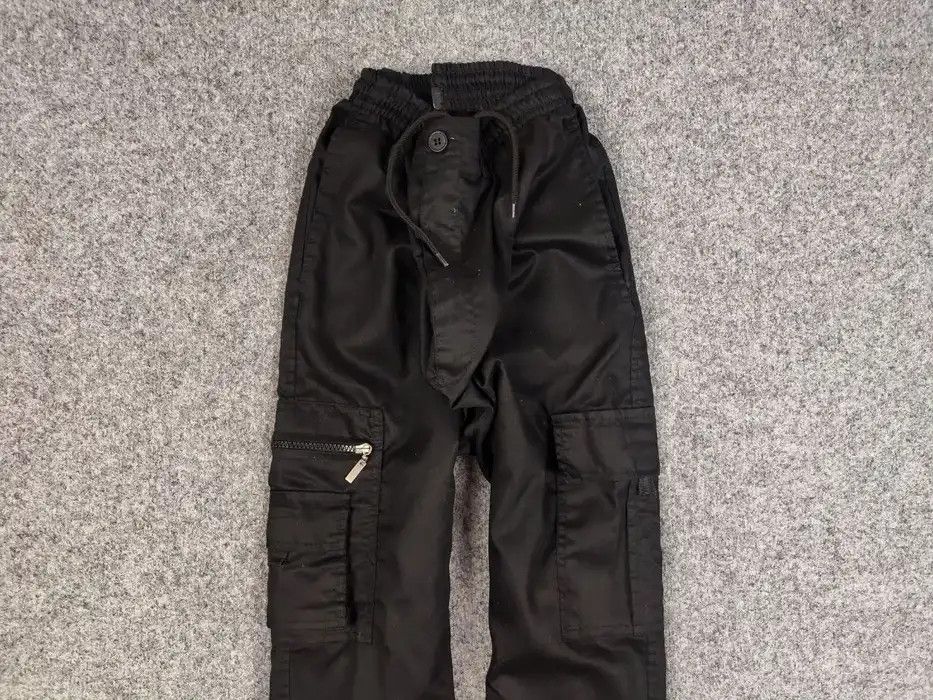 Japanese Brand Vintage 90's Cargo Pants Travis Scott Japan Black Hype Size US 32 / EU 48 - 3 Thumbnail