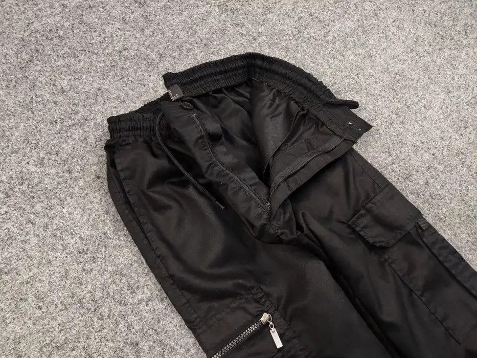 Japanese Brand Vintage 90's Cargo Pants Travis Scott Japan Black Hype Size US 32 / EU 48 - 6 Thumbnail