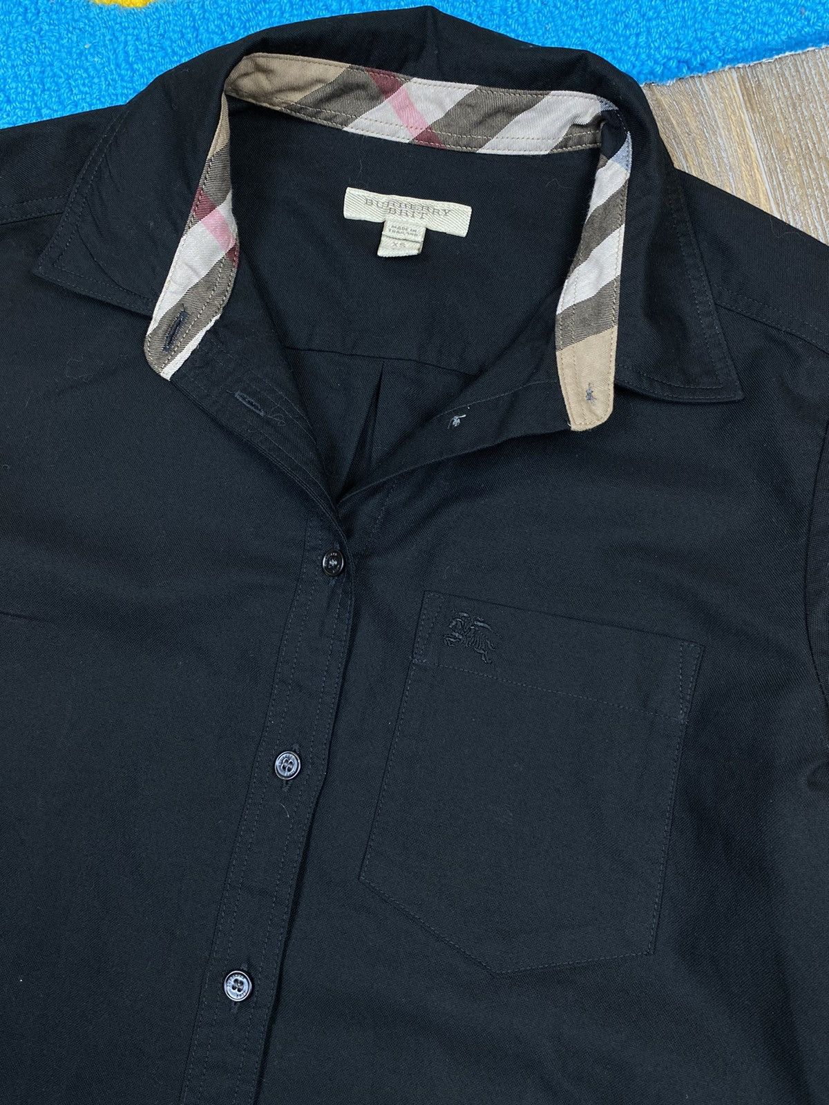 Burberry Burberry Brit nova check black shirt Size US XS / EU 42 / 0 - 10 Thumbnail