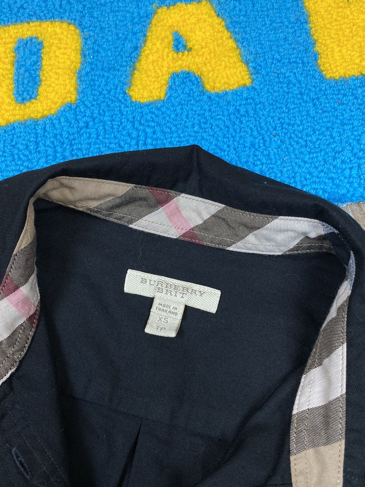 Burberry Burberry Brit nova check black shirt Size US XS / EU 42 / 0 - 8 Thumbnail