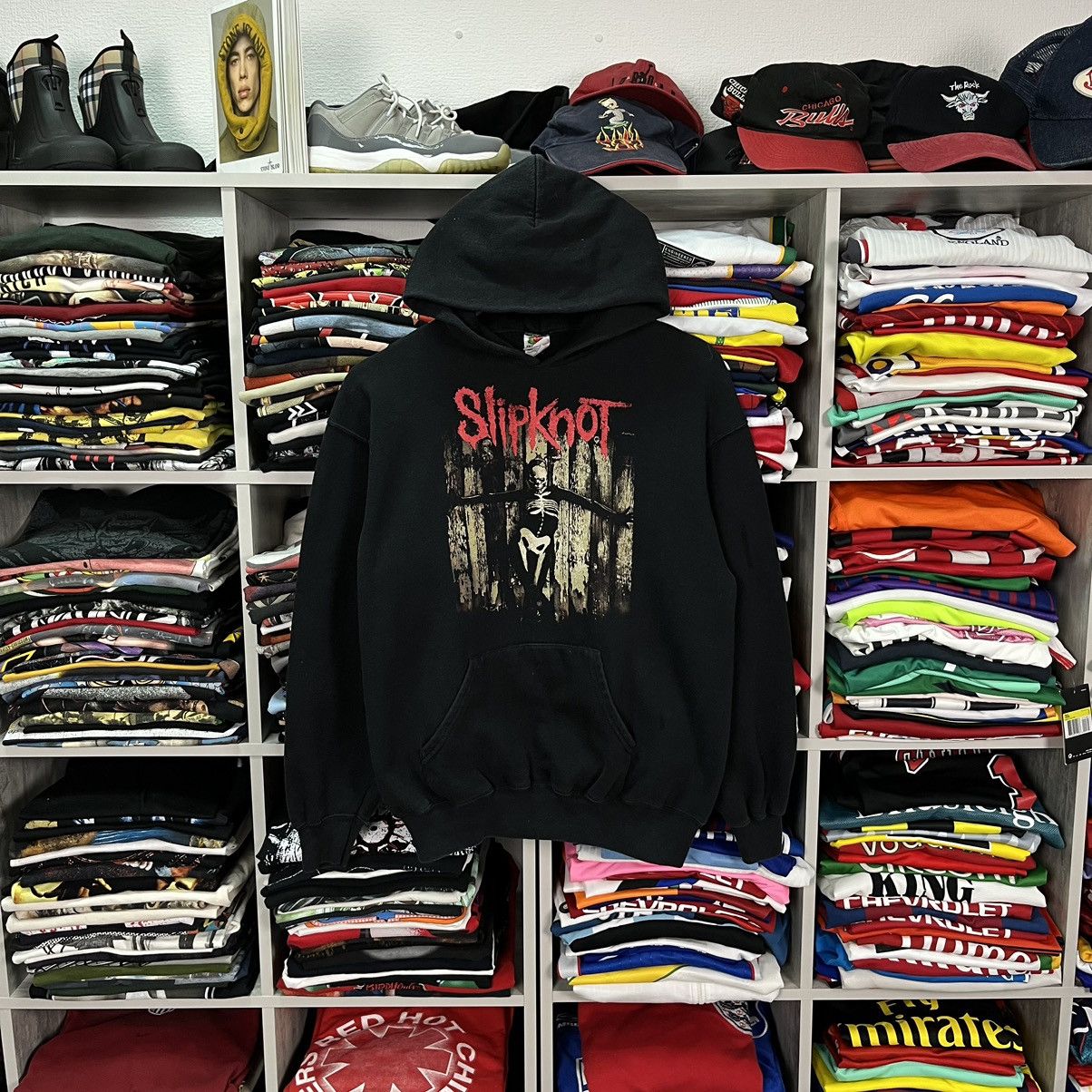 Band Tees VINTAGE 2014 SLIPKNOT THE GRAY CHAPTER DEATH METAL HOODIE Size US M / EU 48-50 / 2 - 1 Thumbnail