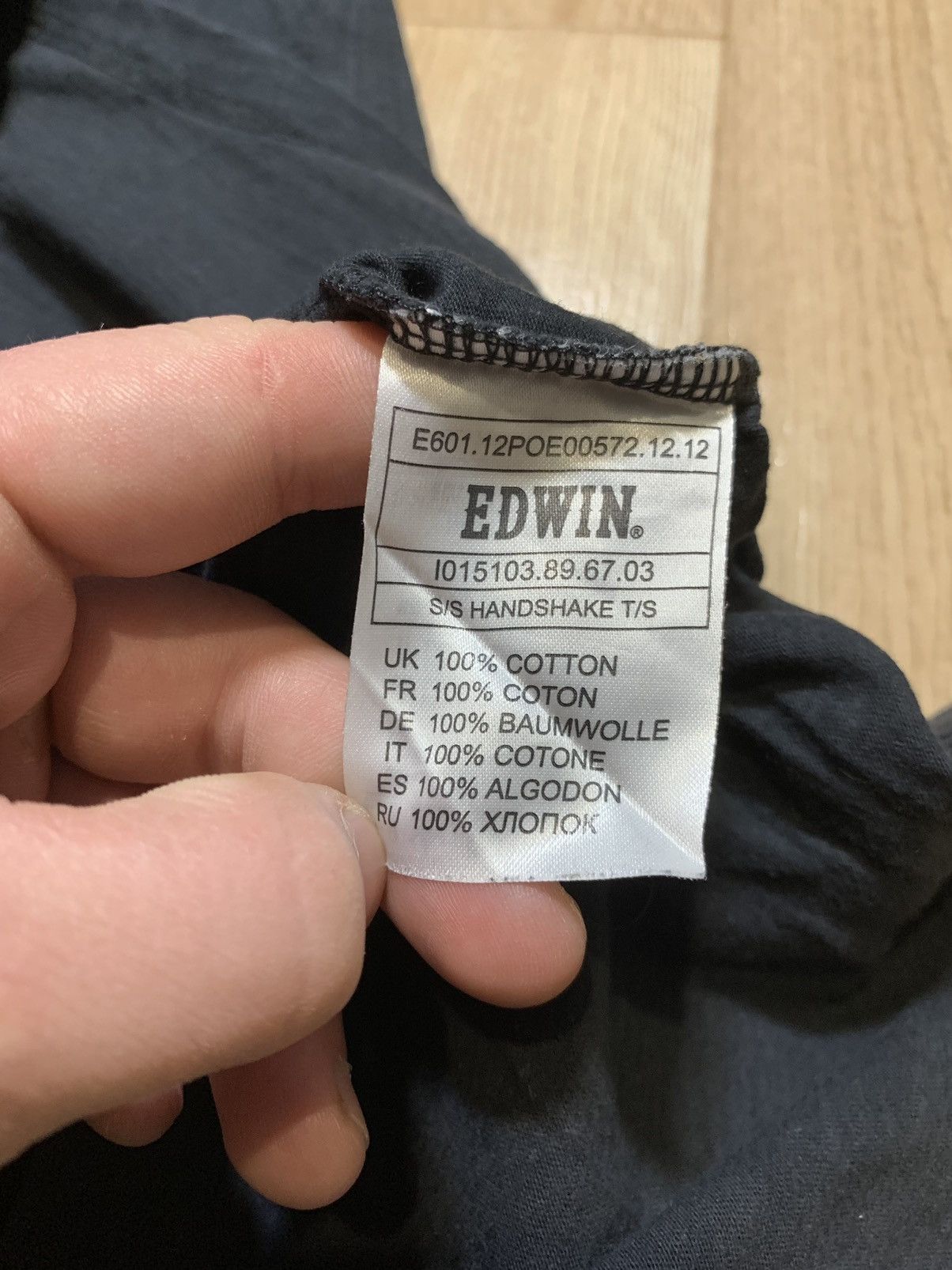 Edwin Vintage Edwin Japan T-Shirt Size XL Size US XL / EU 56 / 4 - 9 Thumbnail